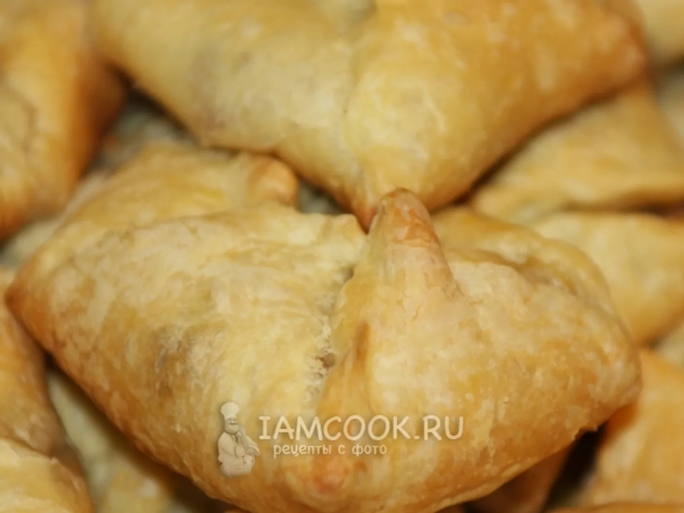 Puffs of apples and cinnamon recipe
