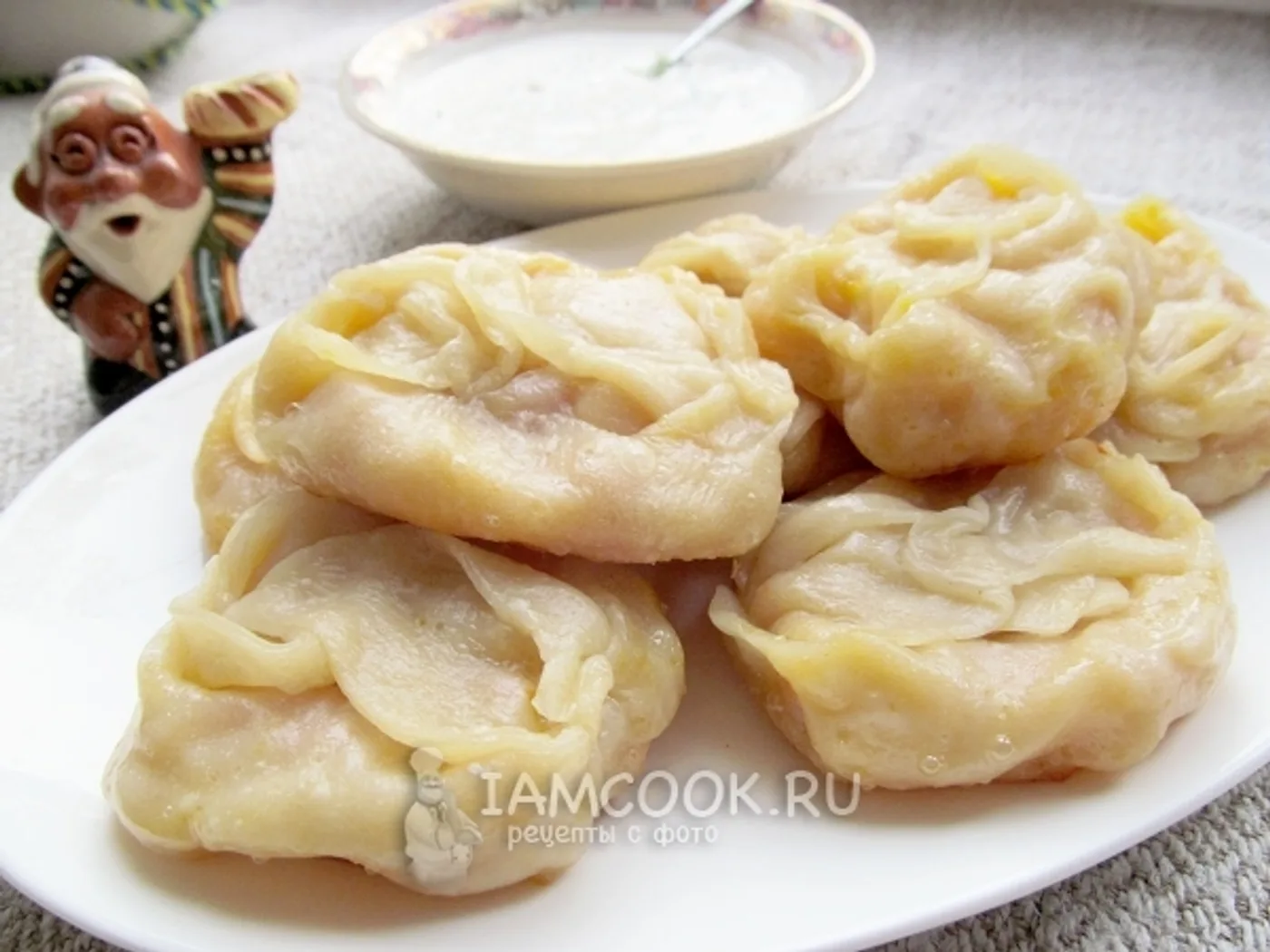 Pumpkin manti recipe