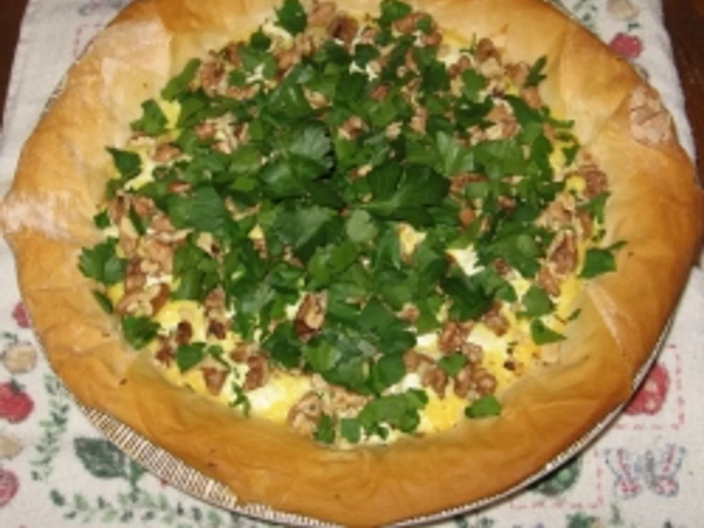 Radish Pie prepared recipe
