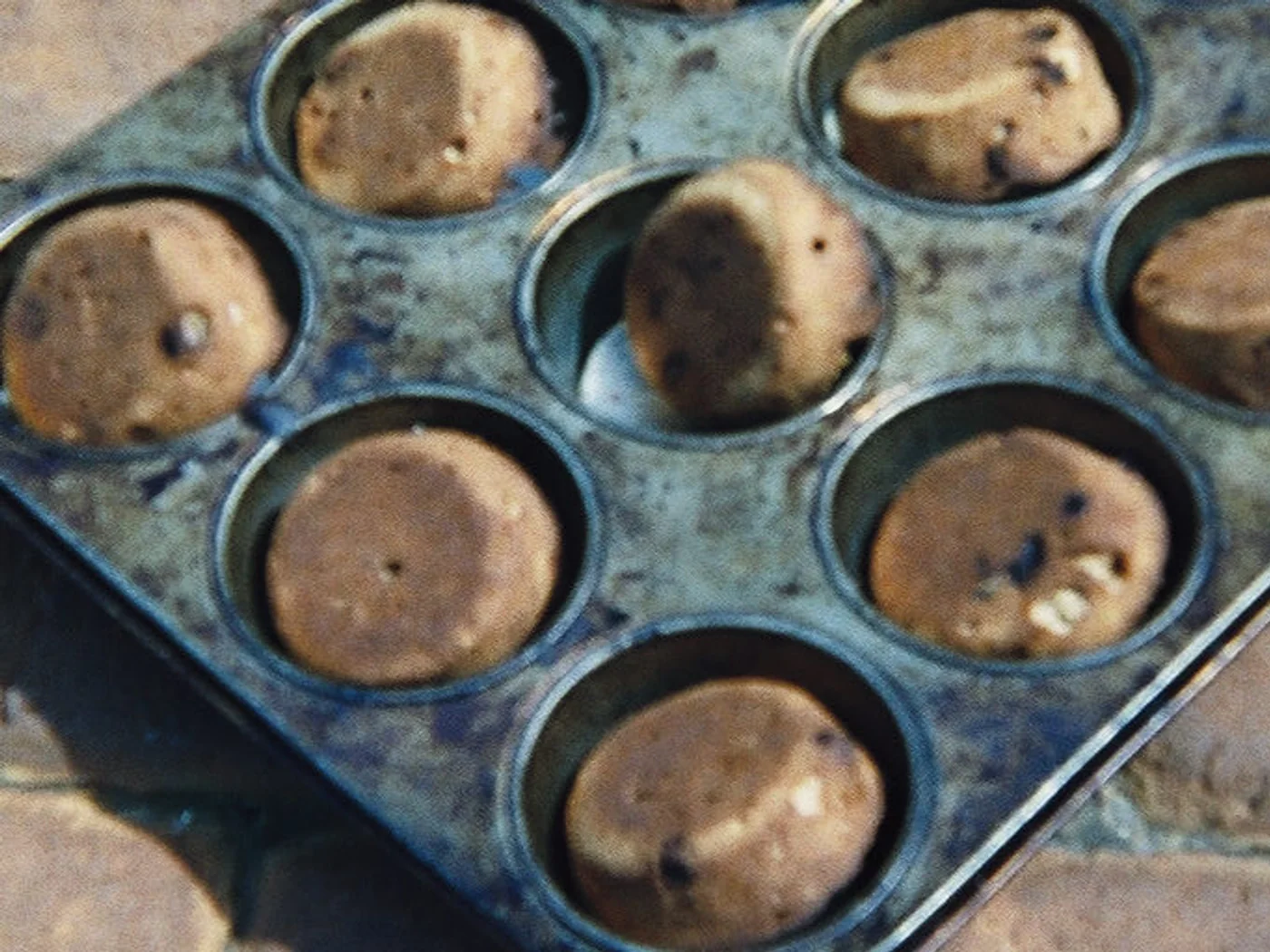 Raisin Oatmeal Muffins prepared recipe