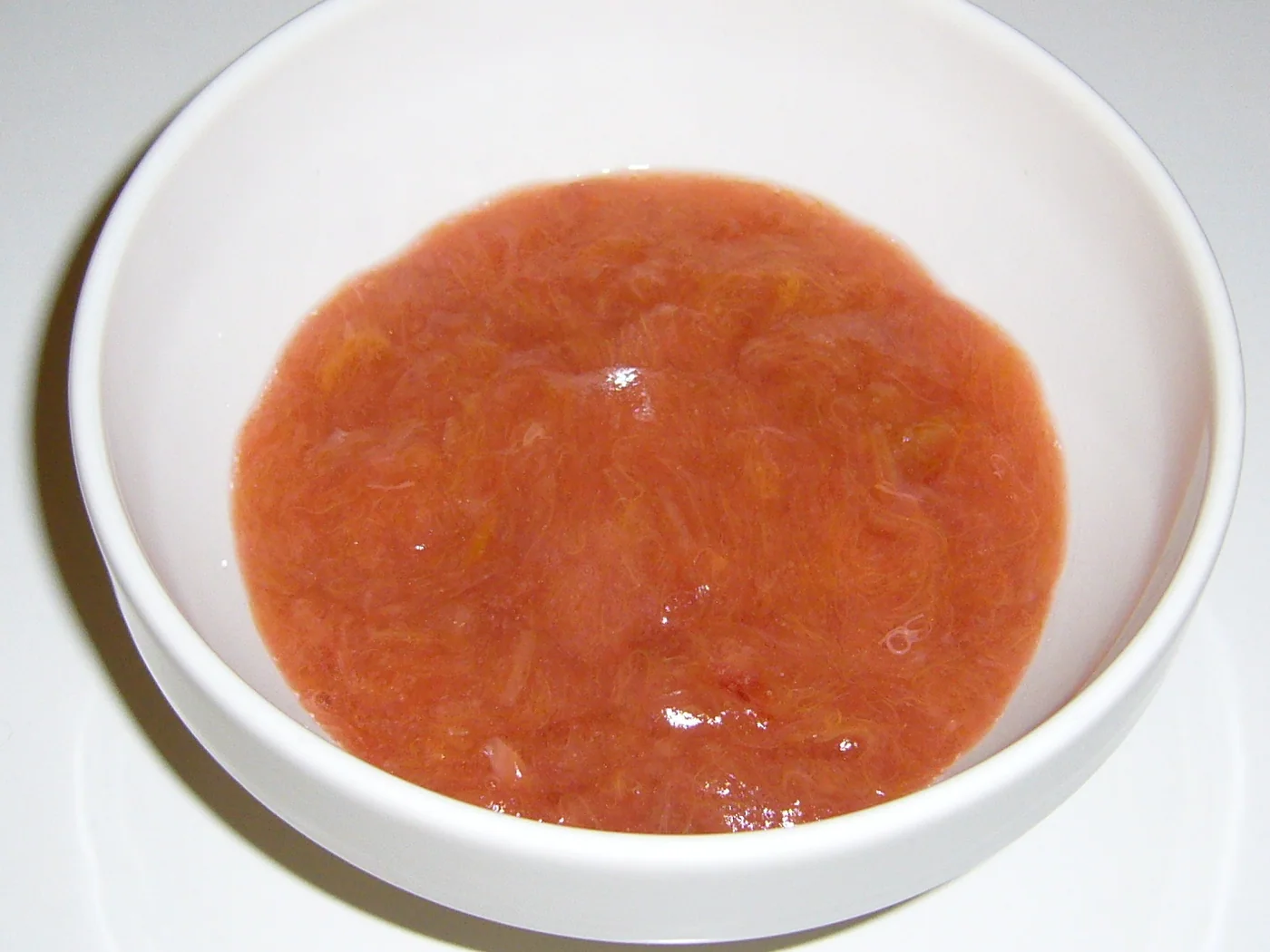 Rhubarb Fool prepared recipe