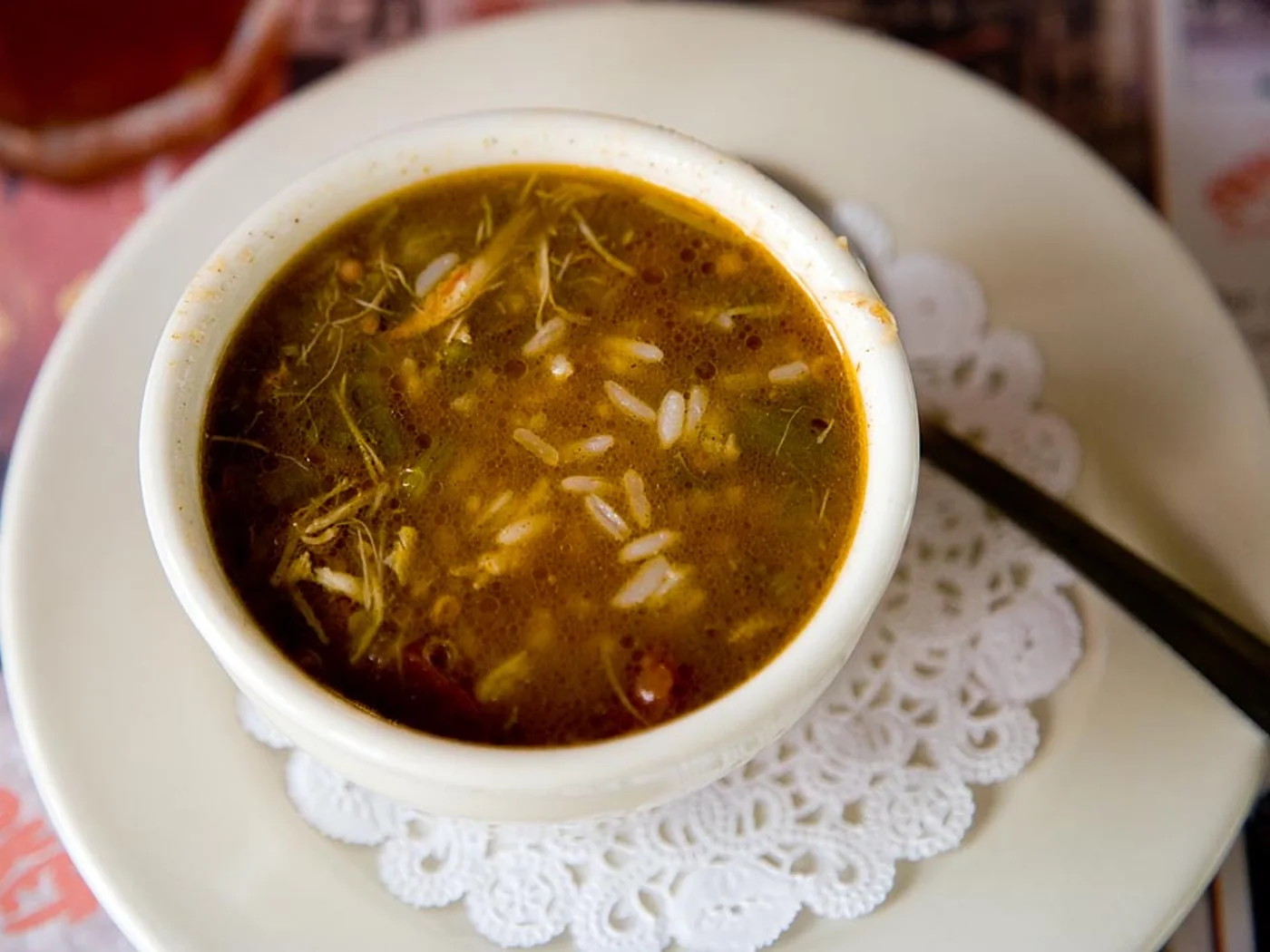 Seafood Gumbo prepared recipe