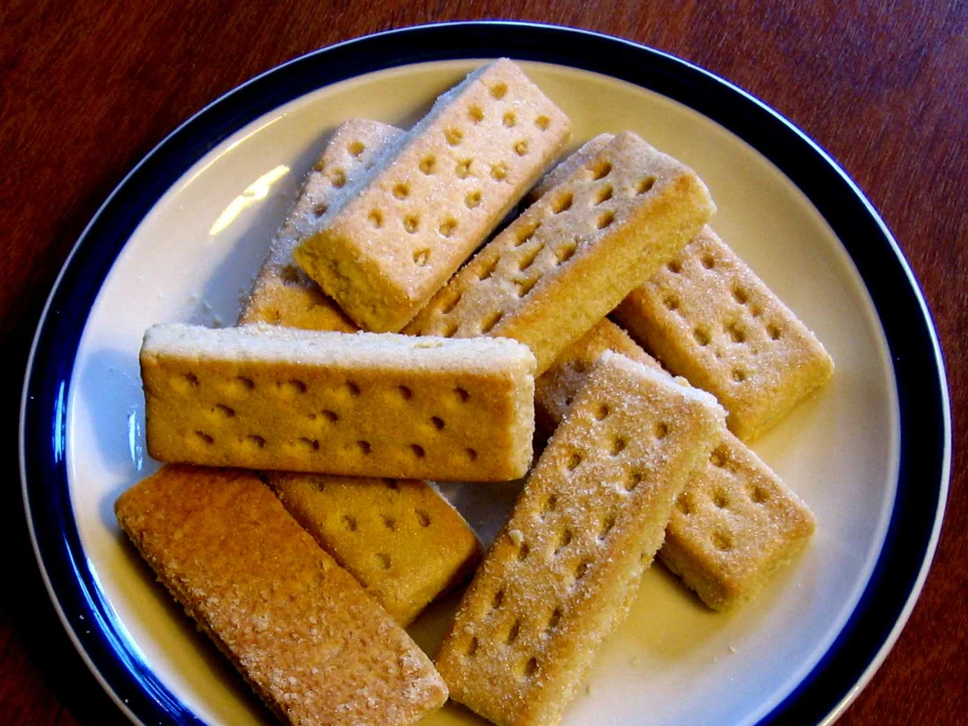 Shortbread prepared recipe