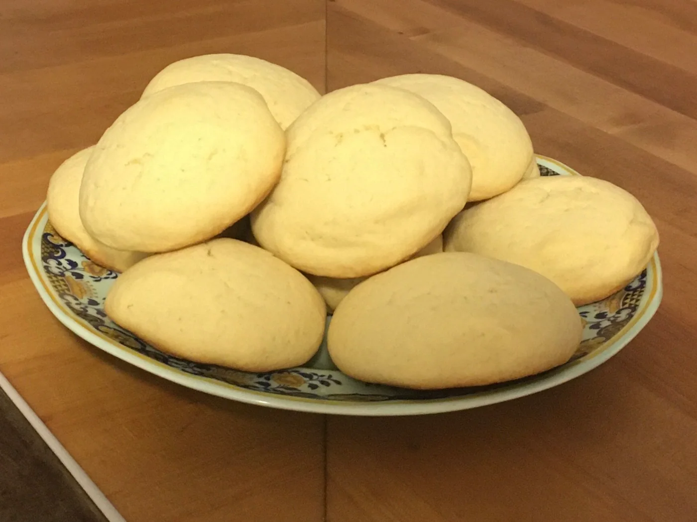 Soft Sugar Cookies prepared recipe