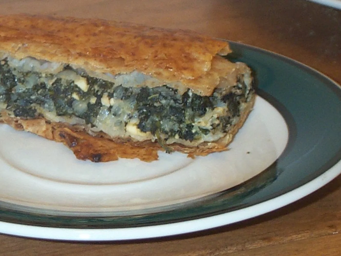 Spanakopita prepared recipe