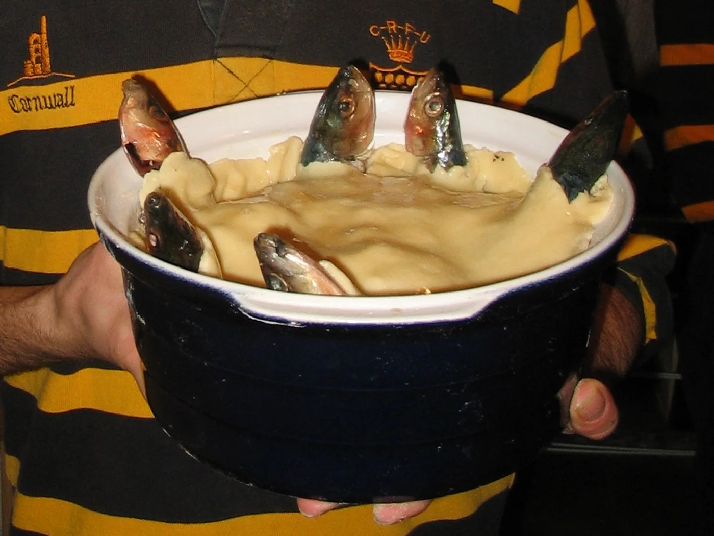 Stargazy Pie prepared recipe