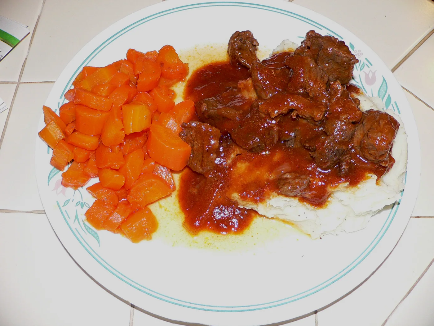 Sweet Beef prepared recipe