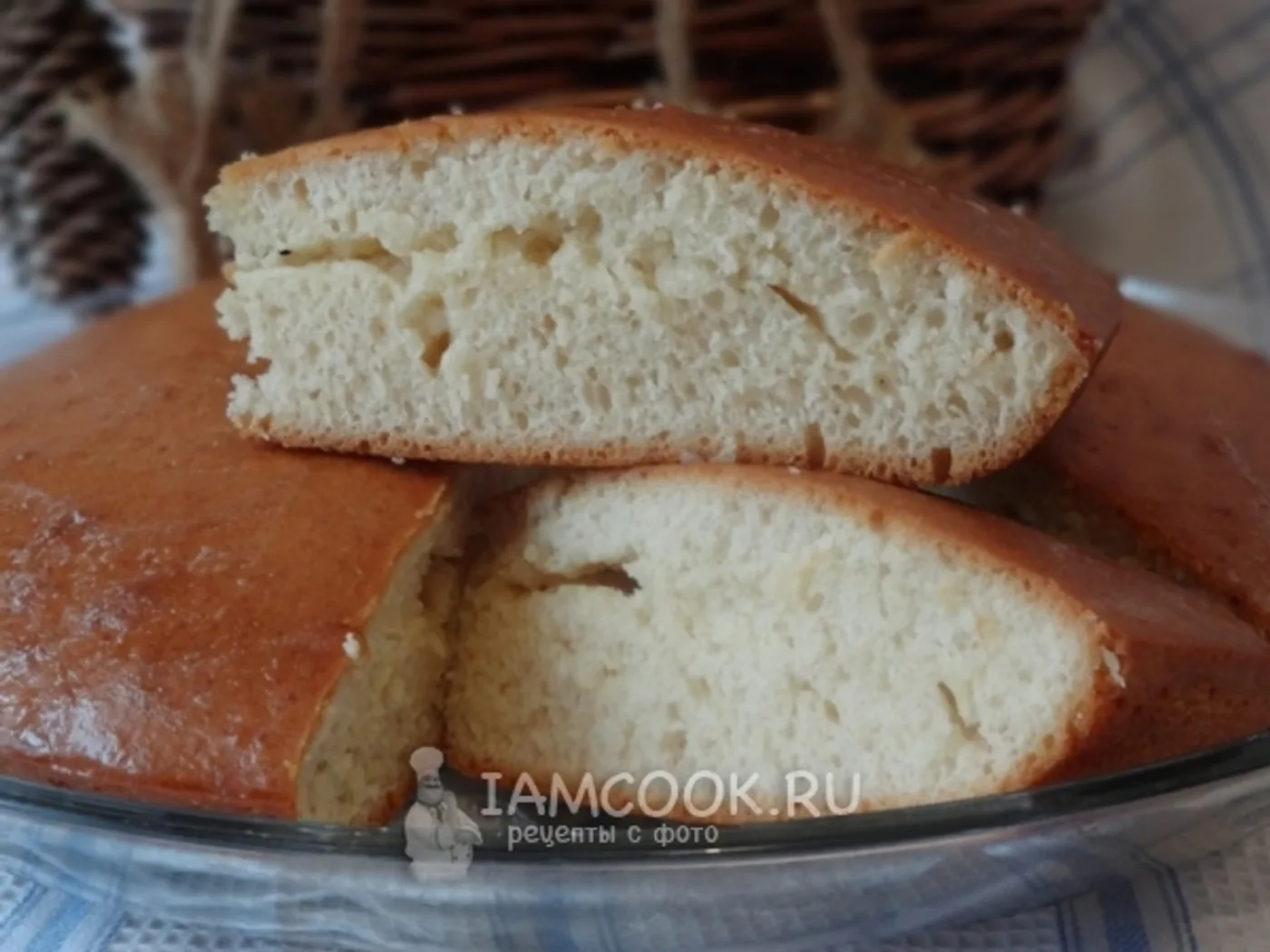 Sweet pastries (on yeastless leaven) recipe