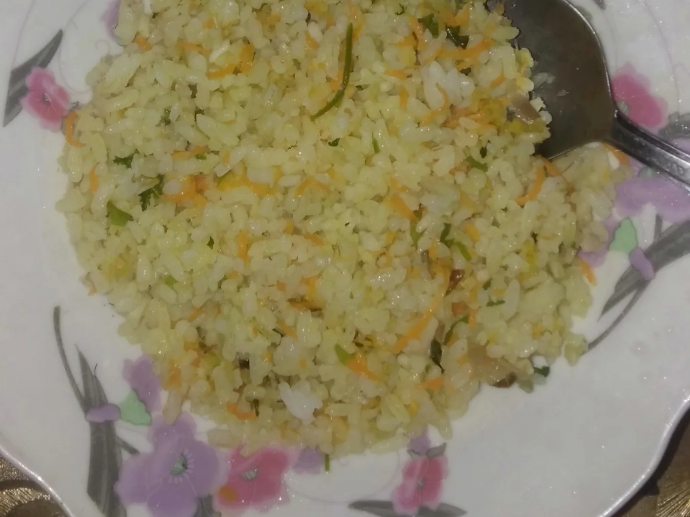 Sylheti Fried Rice prepared recipe