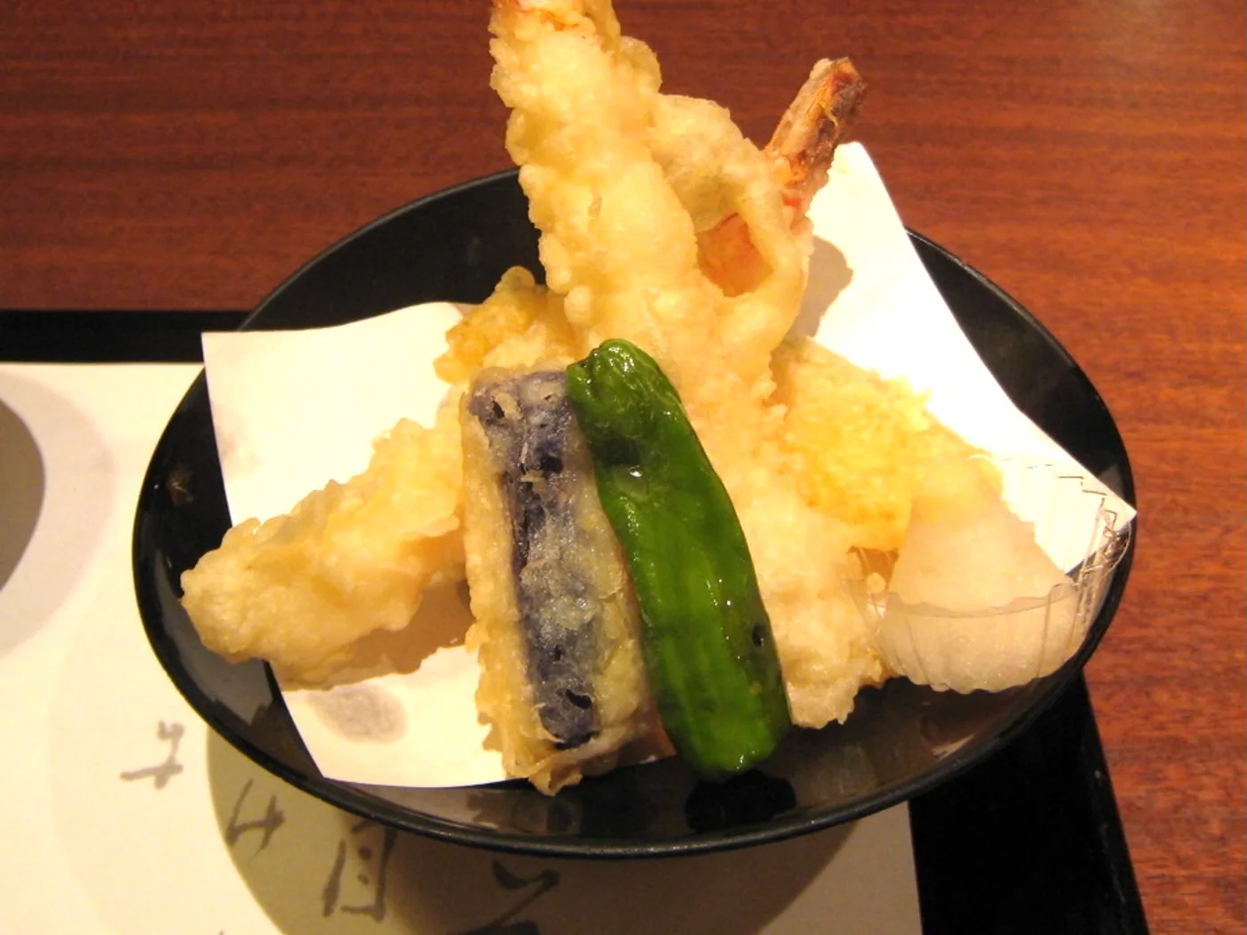 Tempura prepared recipe