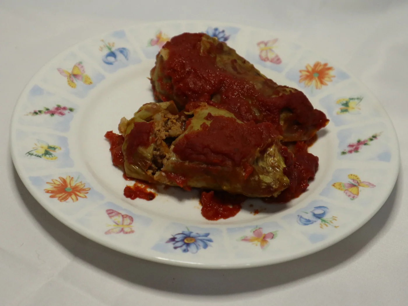 Turkey & Barley Cabbage Rolls with Fresh Dill prepared recipe