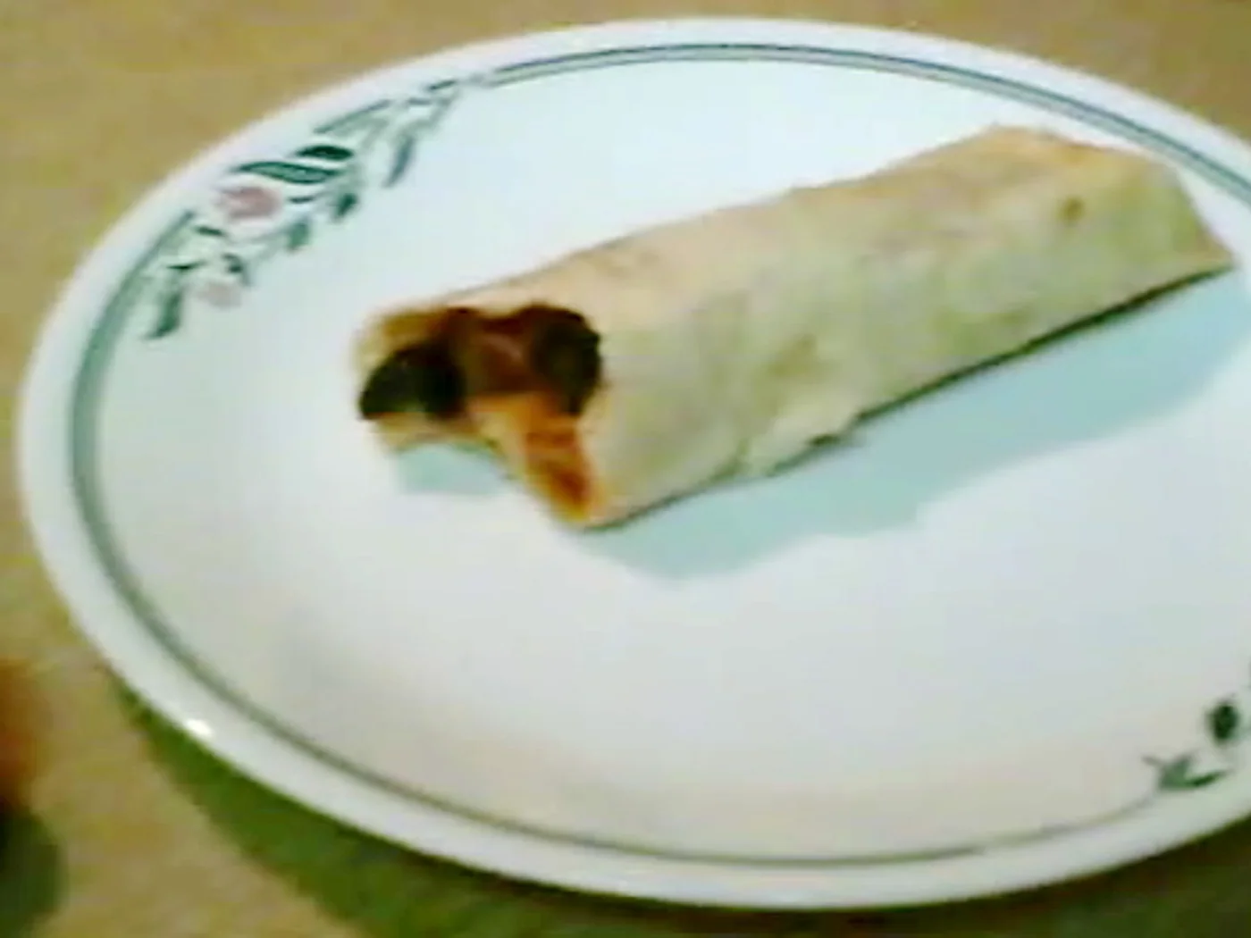 Turkey Wrap prepared recipe