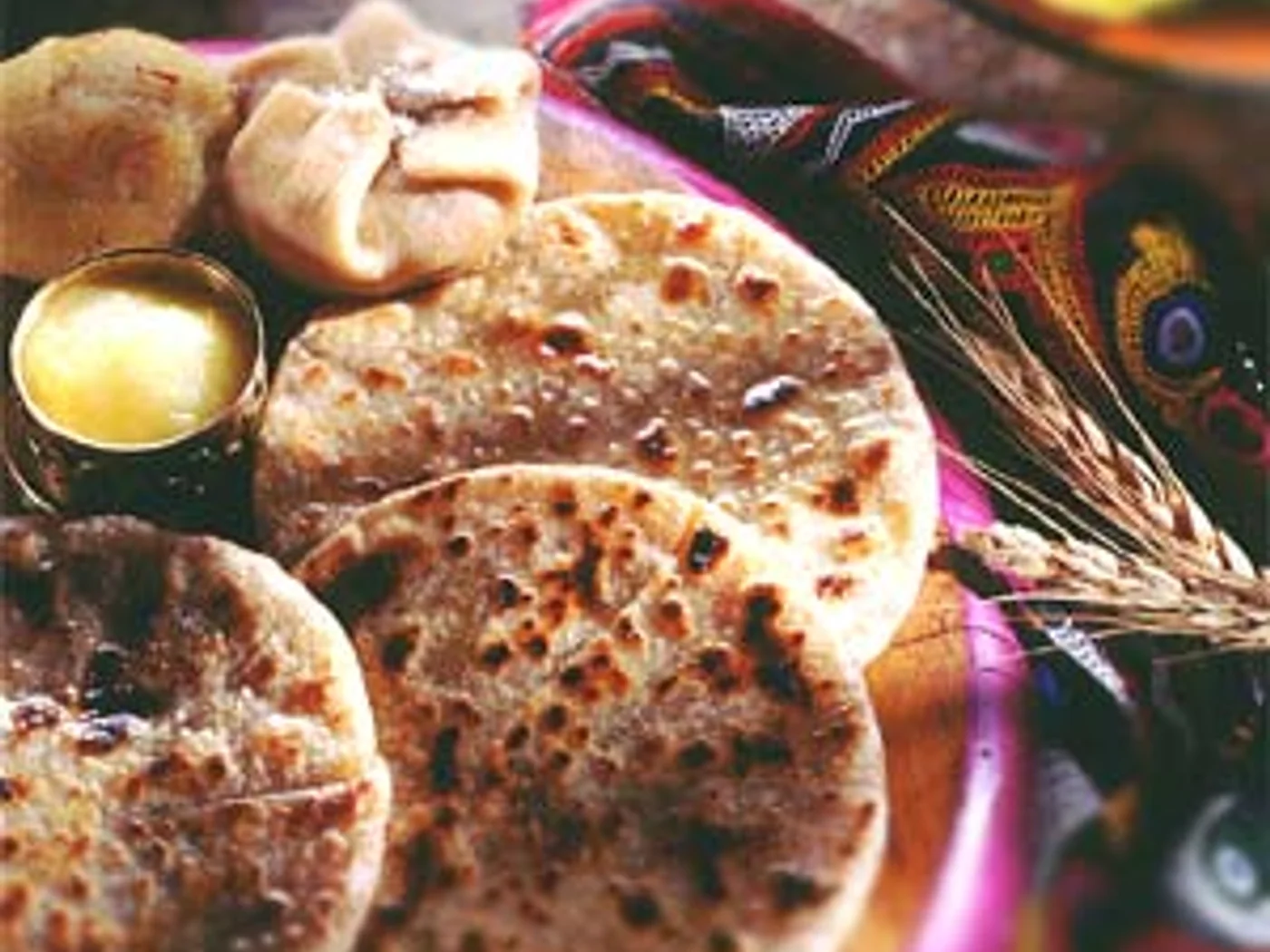 Vedhmi (Sweet Stuffed Flatbread) prepared recipe