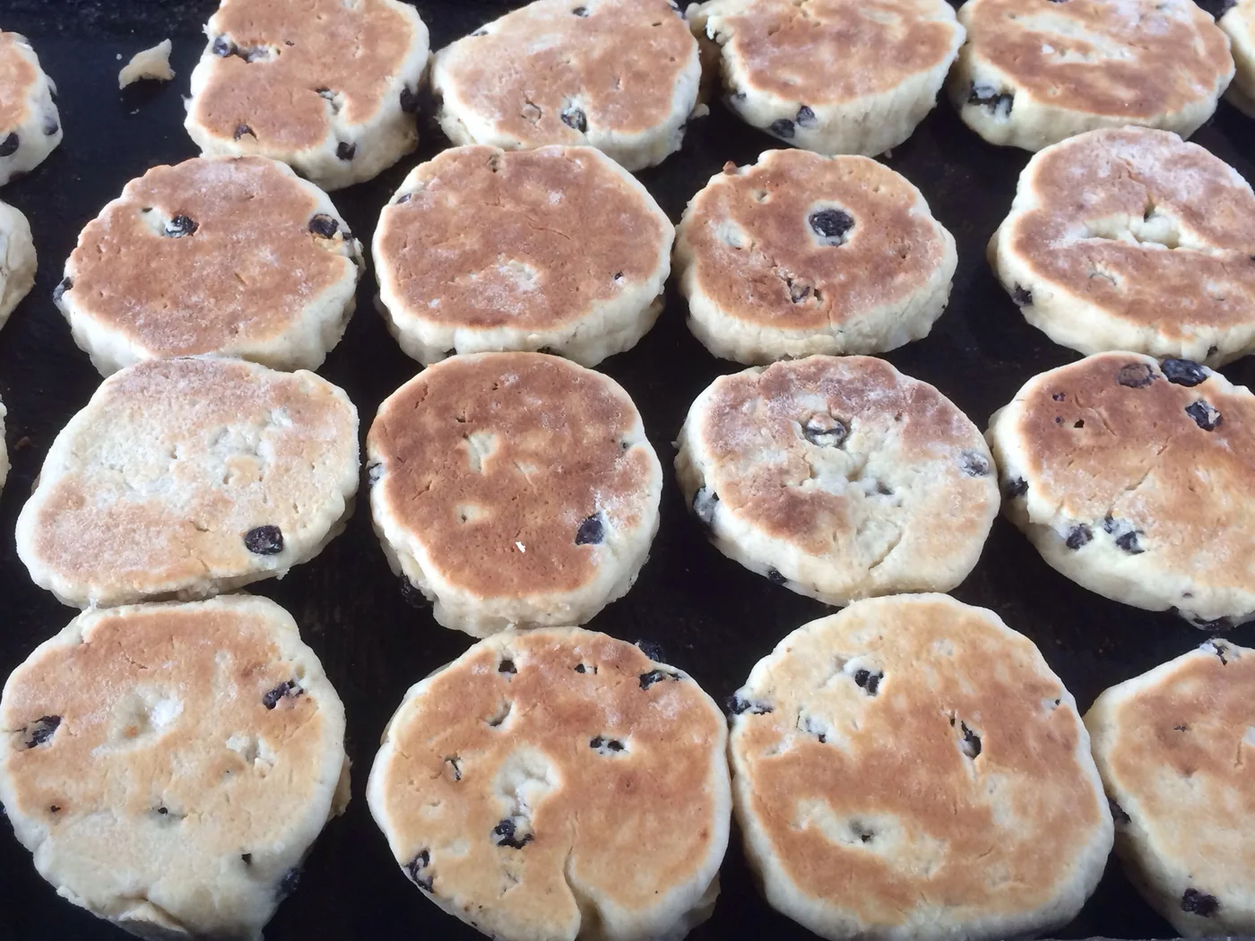 Welsh Cakes prepared recipe