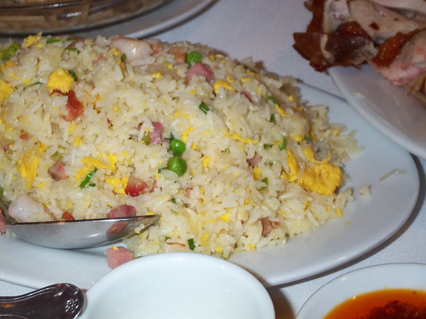 Yeung Chow Fried Rice prepared recipe
