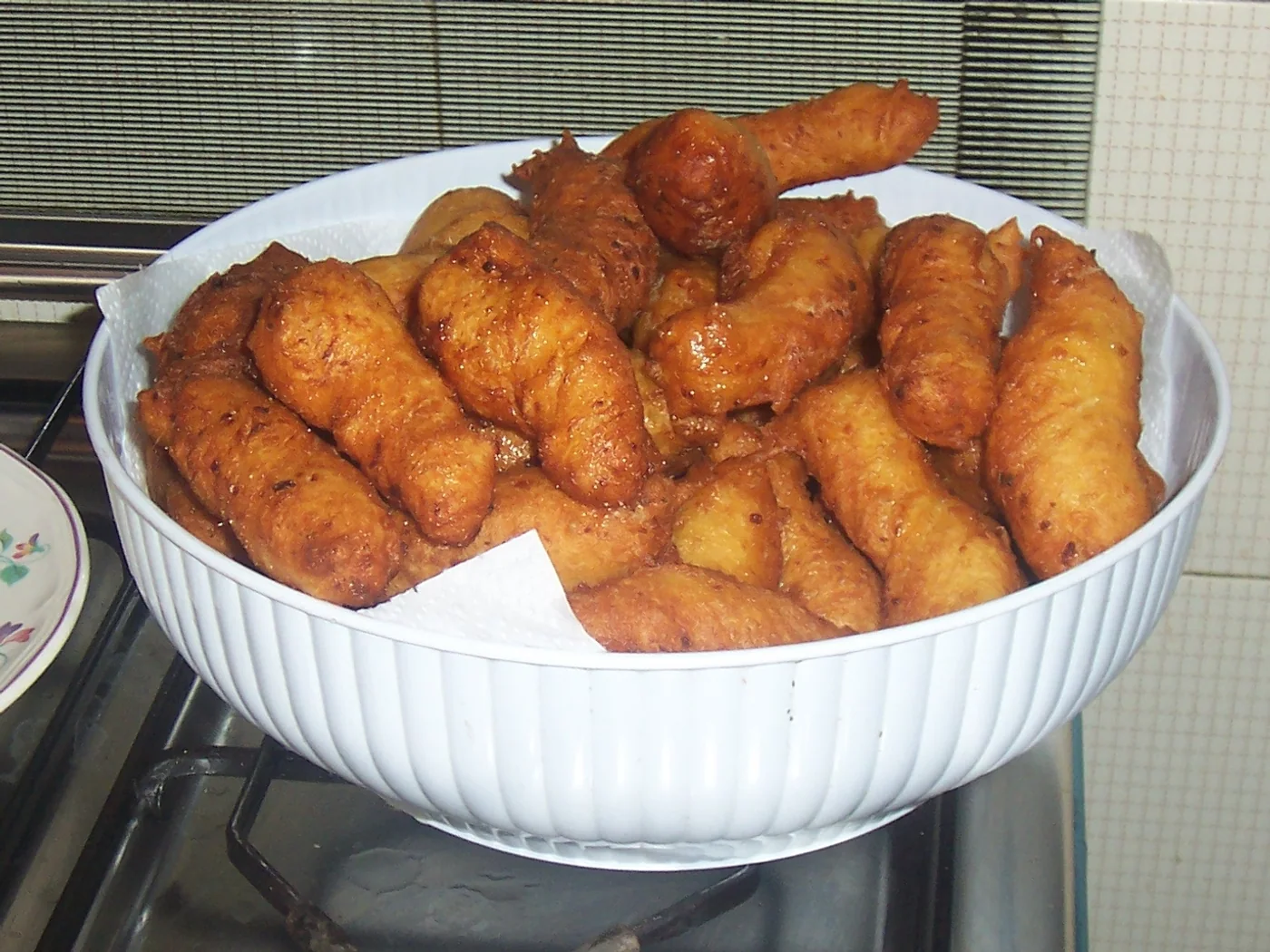 Zippuli (Italian Potato Cheese Fritters) prepared recipe
