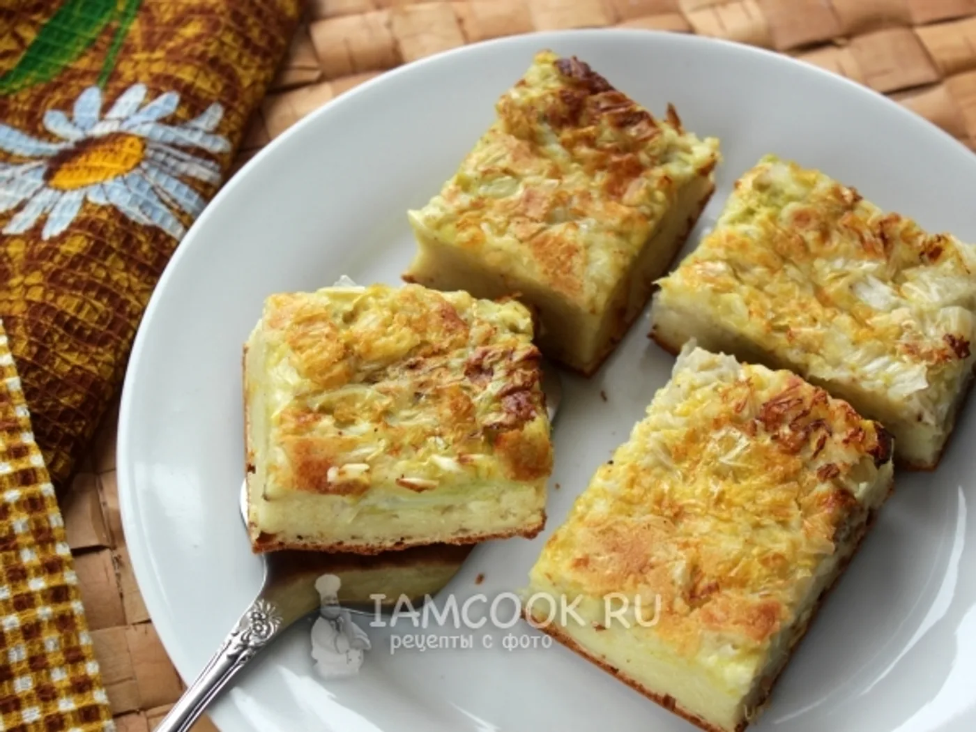 A brew cake with kale on kefir recipe