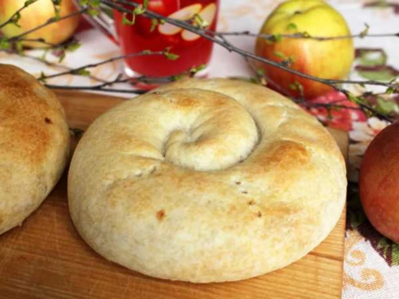 A pint-and-apple vertex. recipe