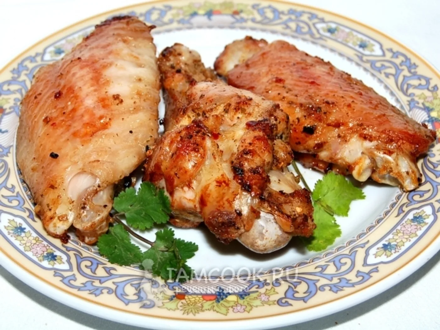Baked turkey wings recipe