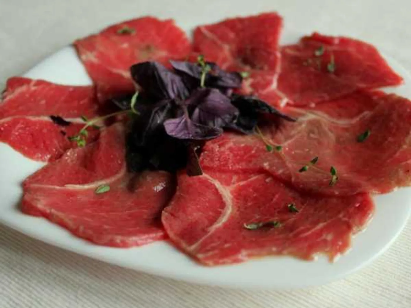 Beef carpaccio recipe