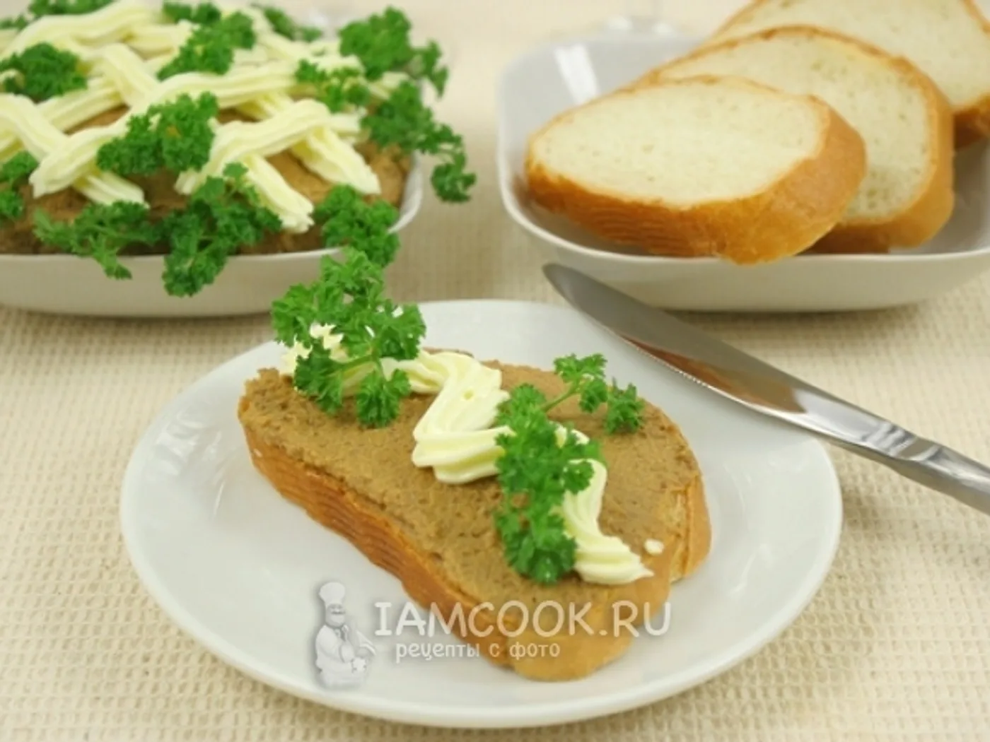 Beef liver pate with butter recipe