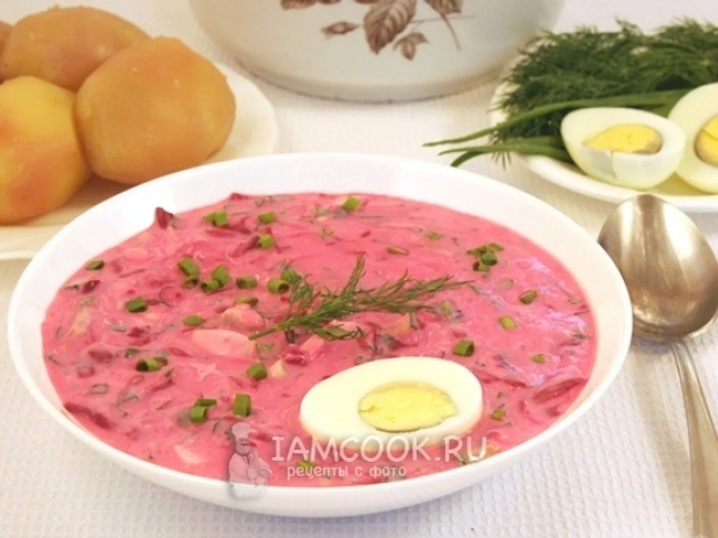 Beet chiller on kefir recipe