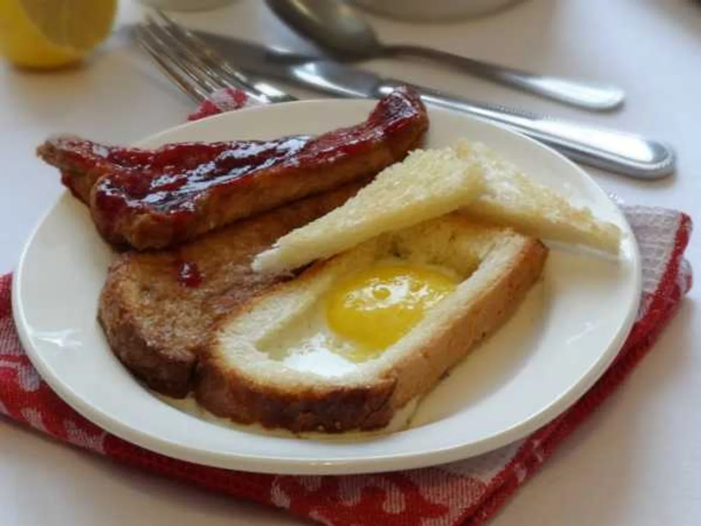 Birmingham-style eggs and tea toast recipe