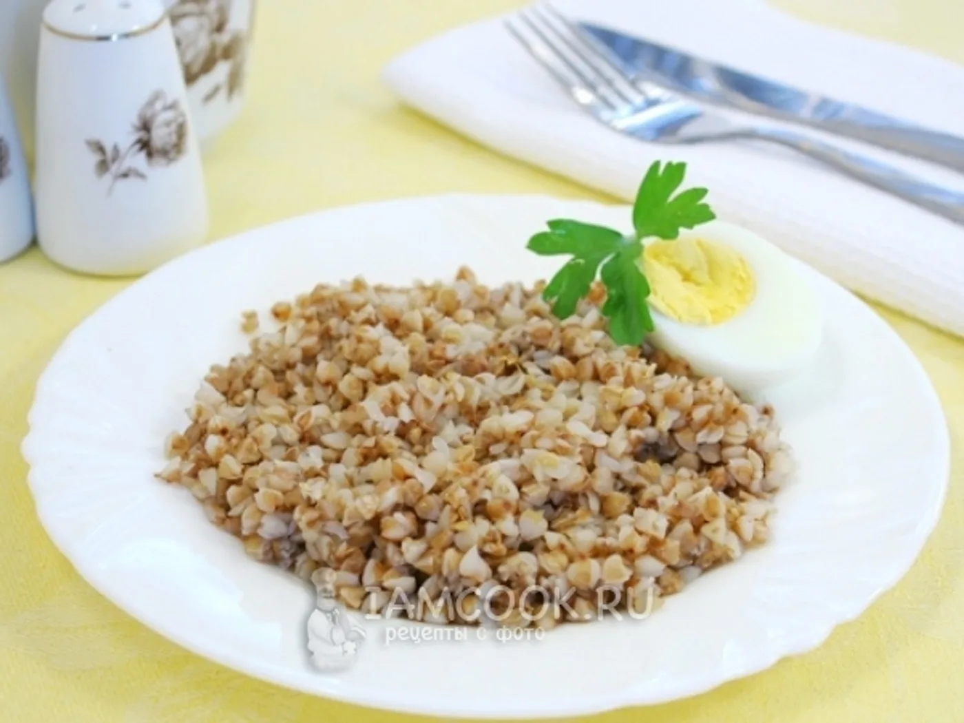 Buckwheat porridge on water in a multicooker recipe