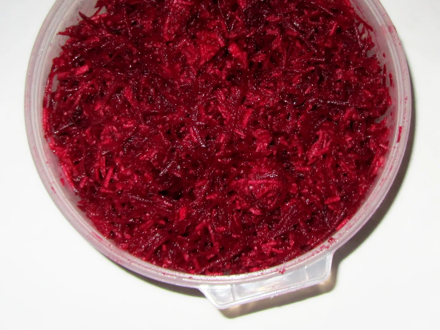 Canadian Beet and Apple Salad prepared dish