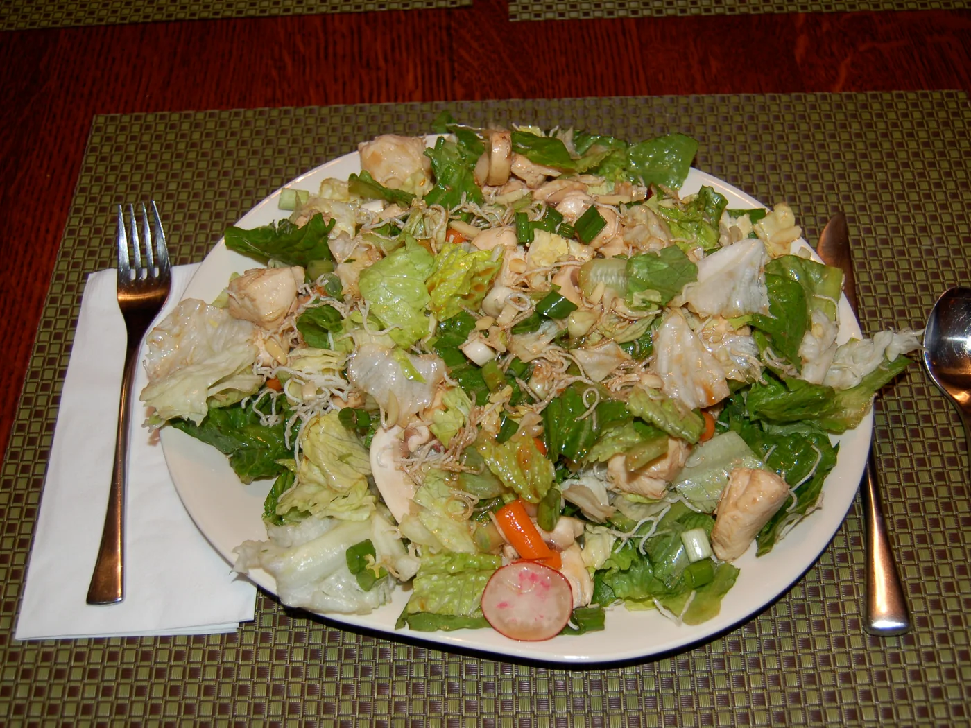 Canadian Chicken and Rice Salad prepared dish