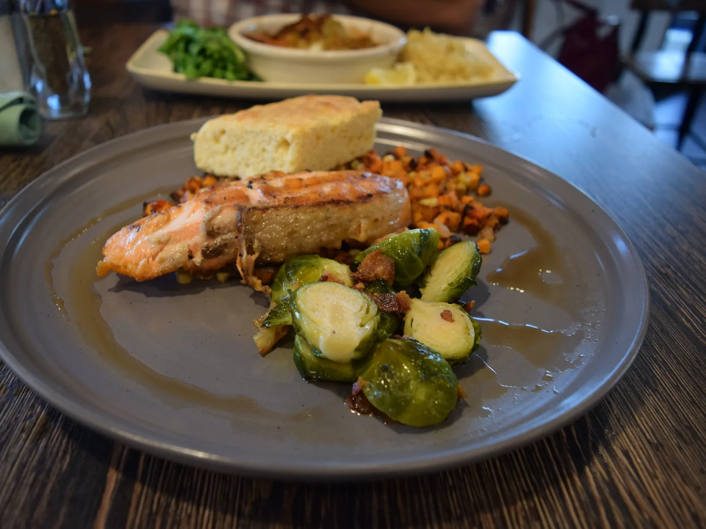 Canadian Maple-Glazed Salmon prepared dish