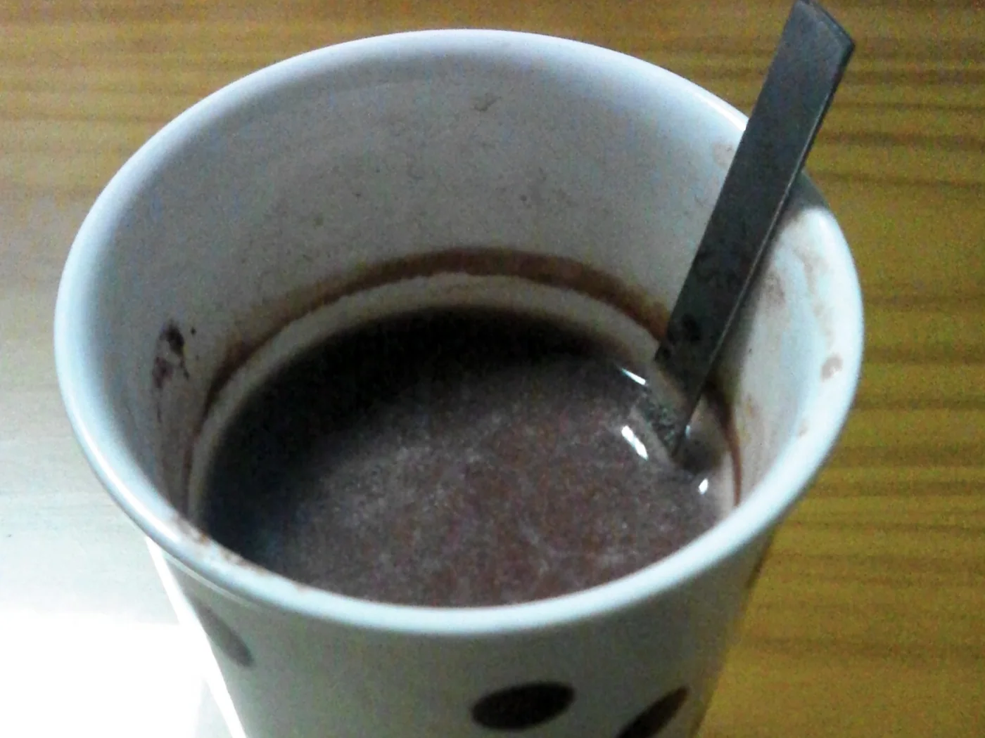 Canadian Maple Hot Chocolate prepared dish