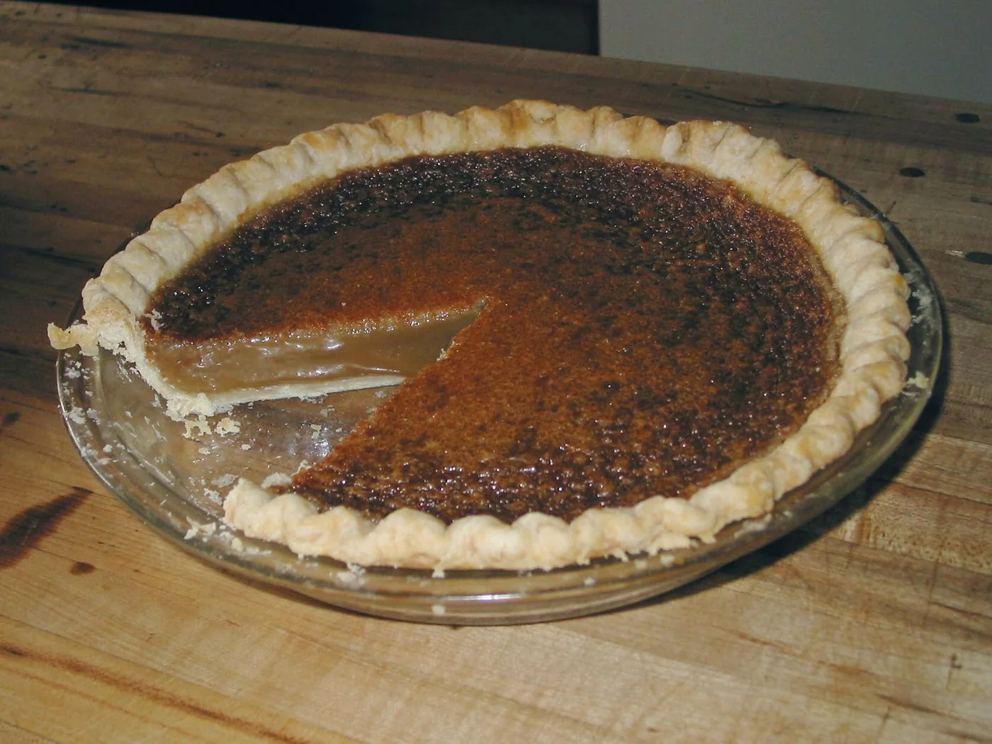 Canadian Maple Sugar Pie prepared dish