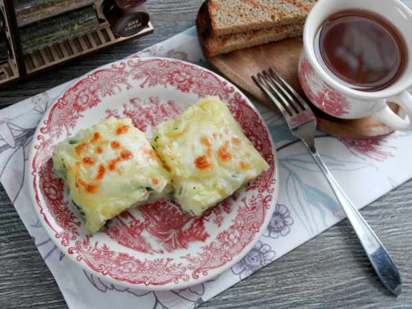 Casserole of white sea fish with potatoes recipe