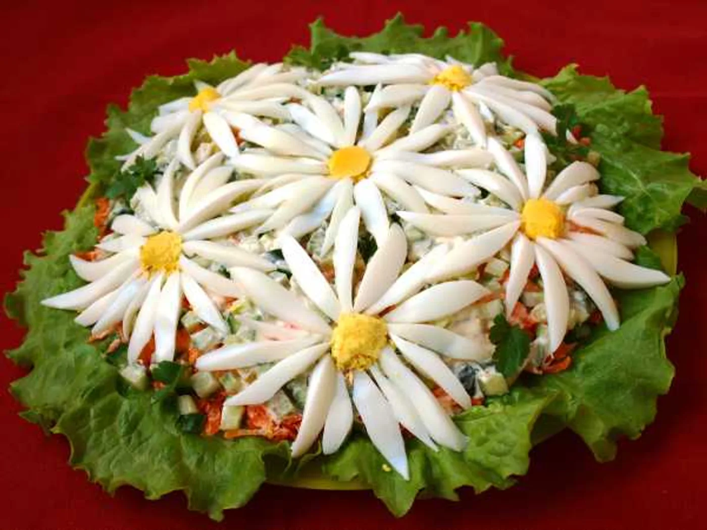 Chamomile Field Salad recipe