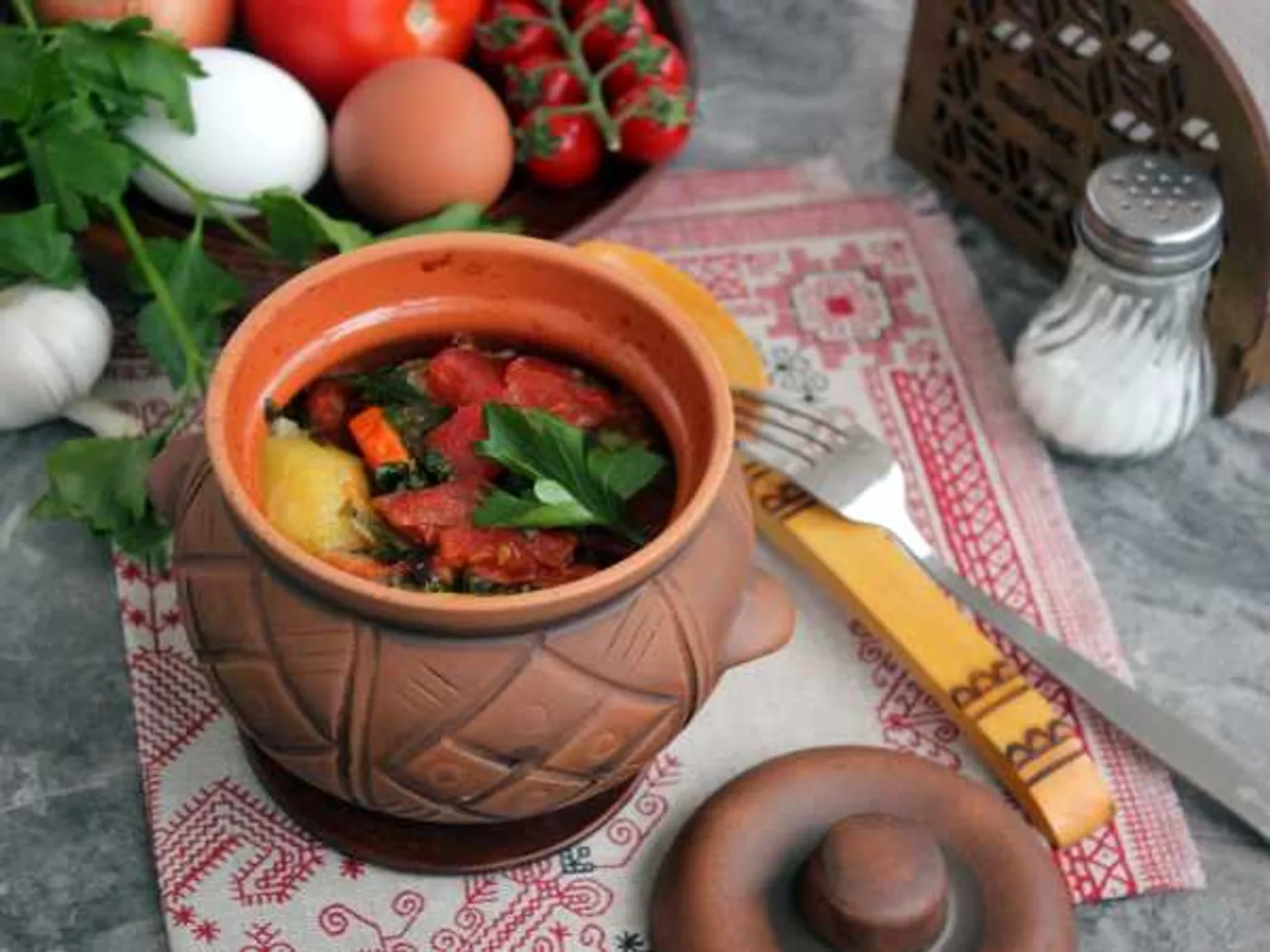 Chanahi beef potted recipe