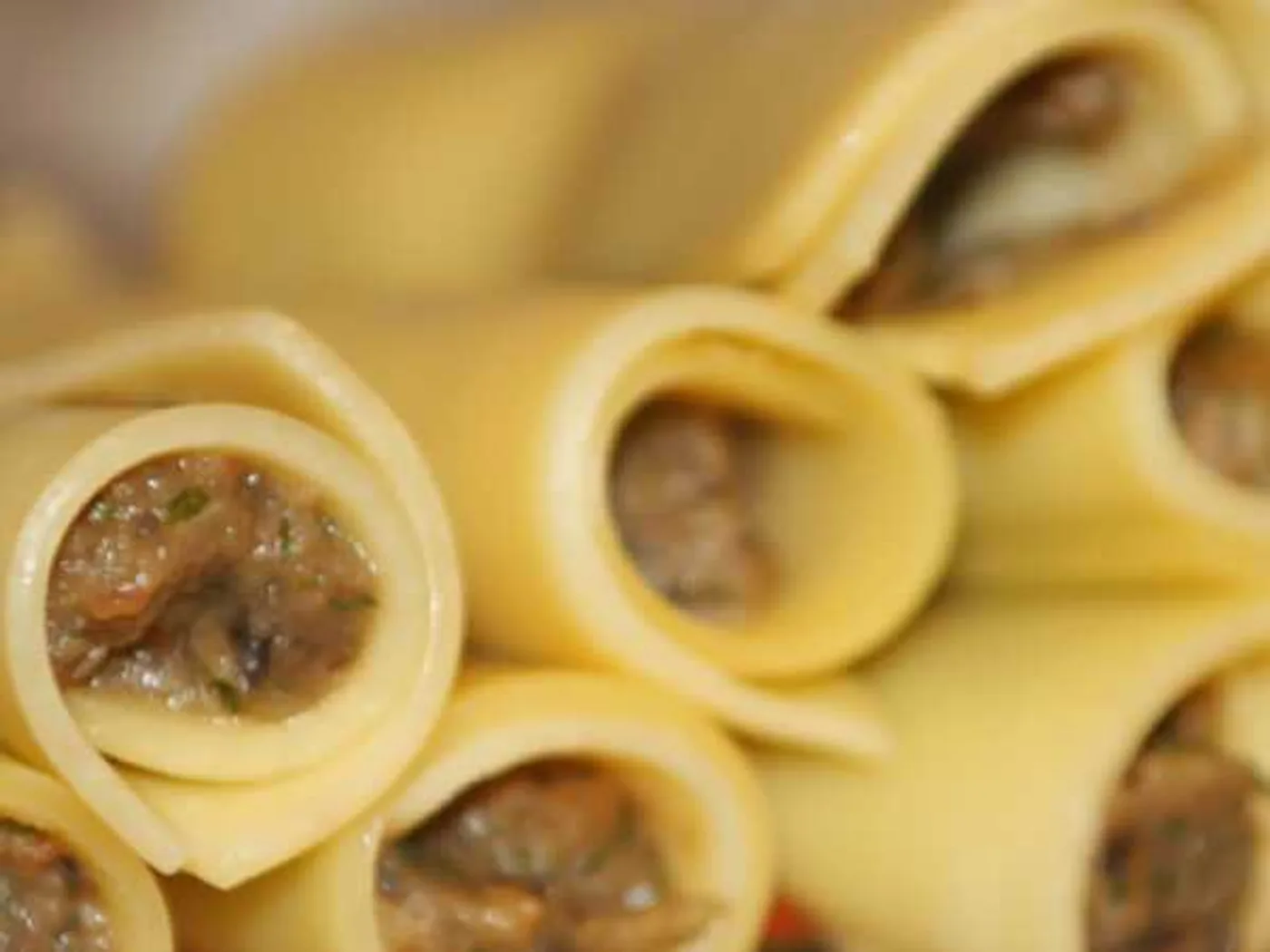 Cheese rolls with eggplant and garlic recipe