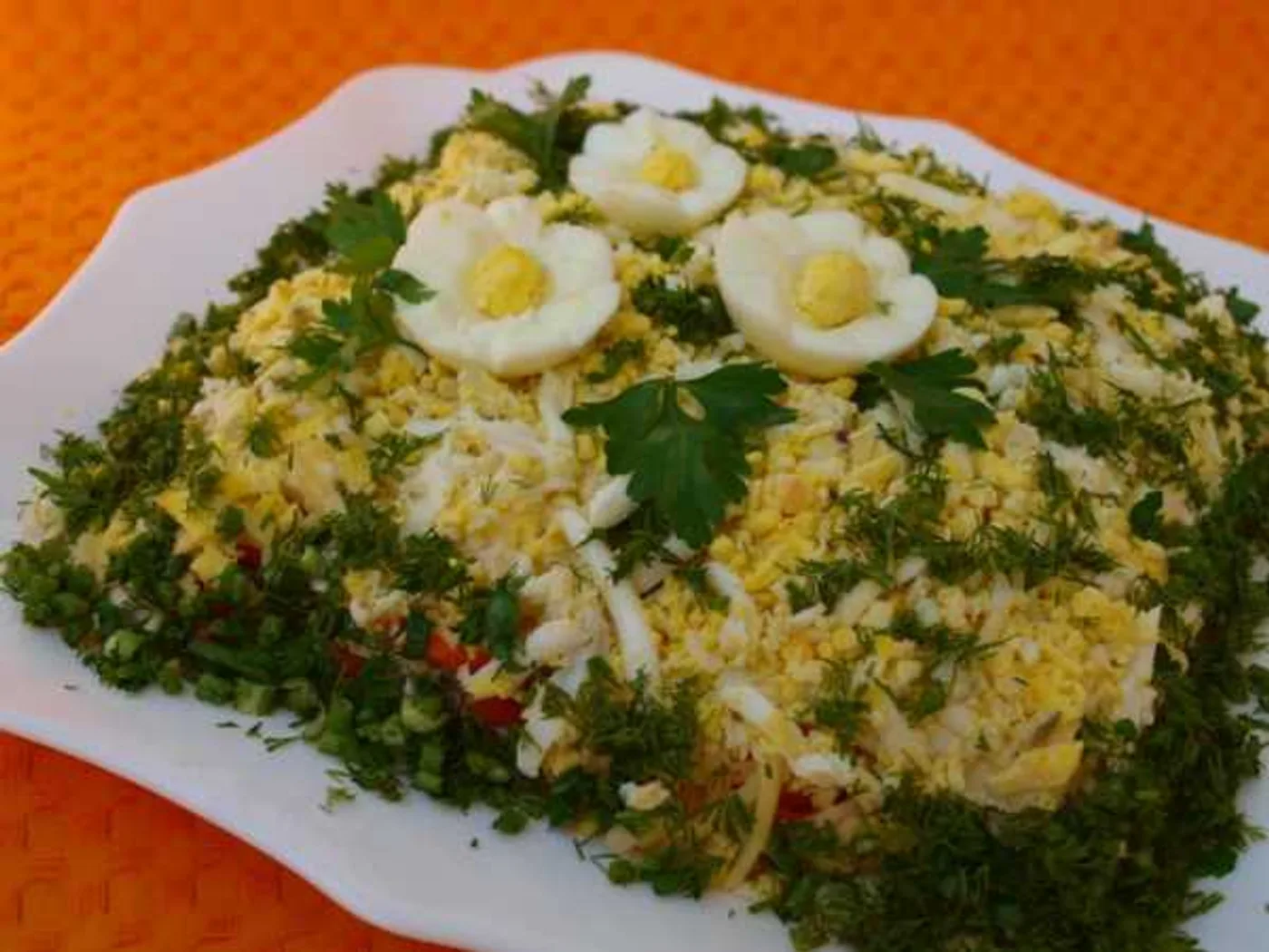 Chicken and cheese salad recipe