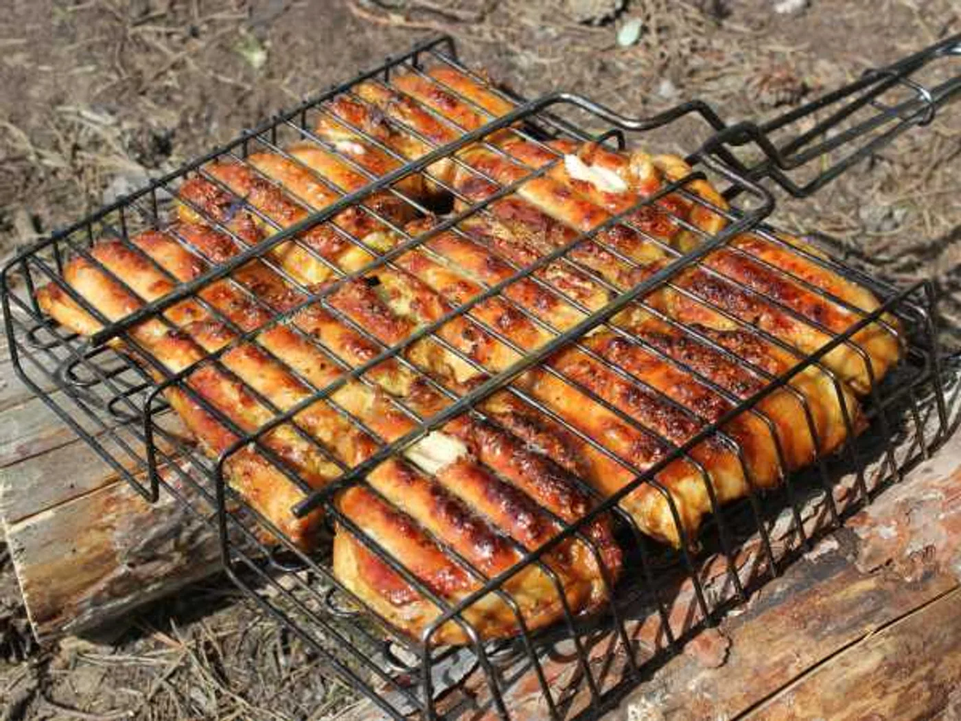 Chicken barbecue on the grille recipe