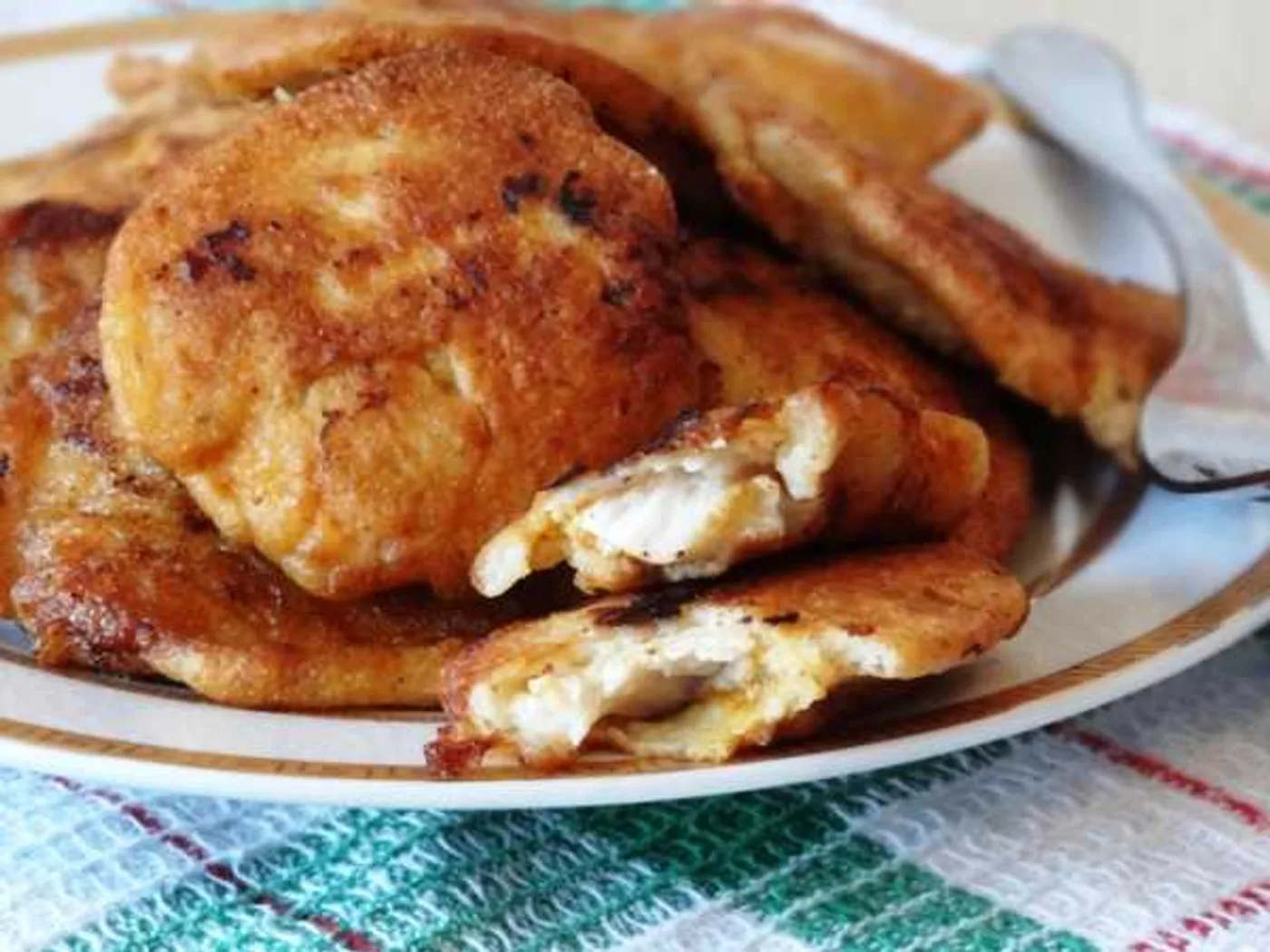 Chicken fillet in semolina recipe