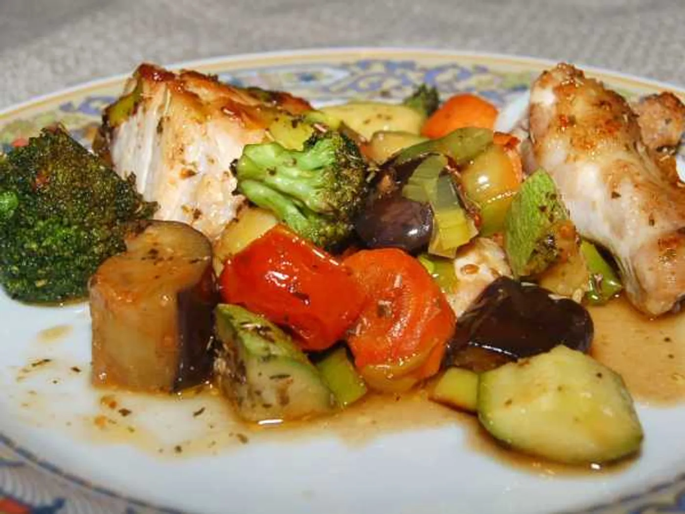 Chicken stew with vegetables recipe