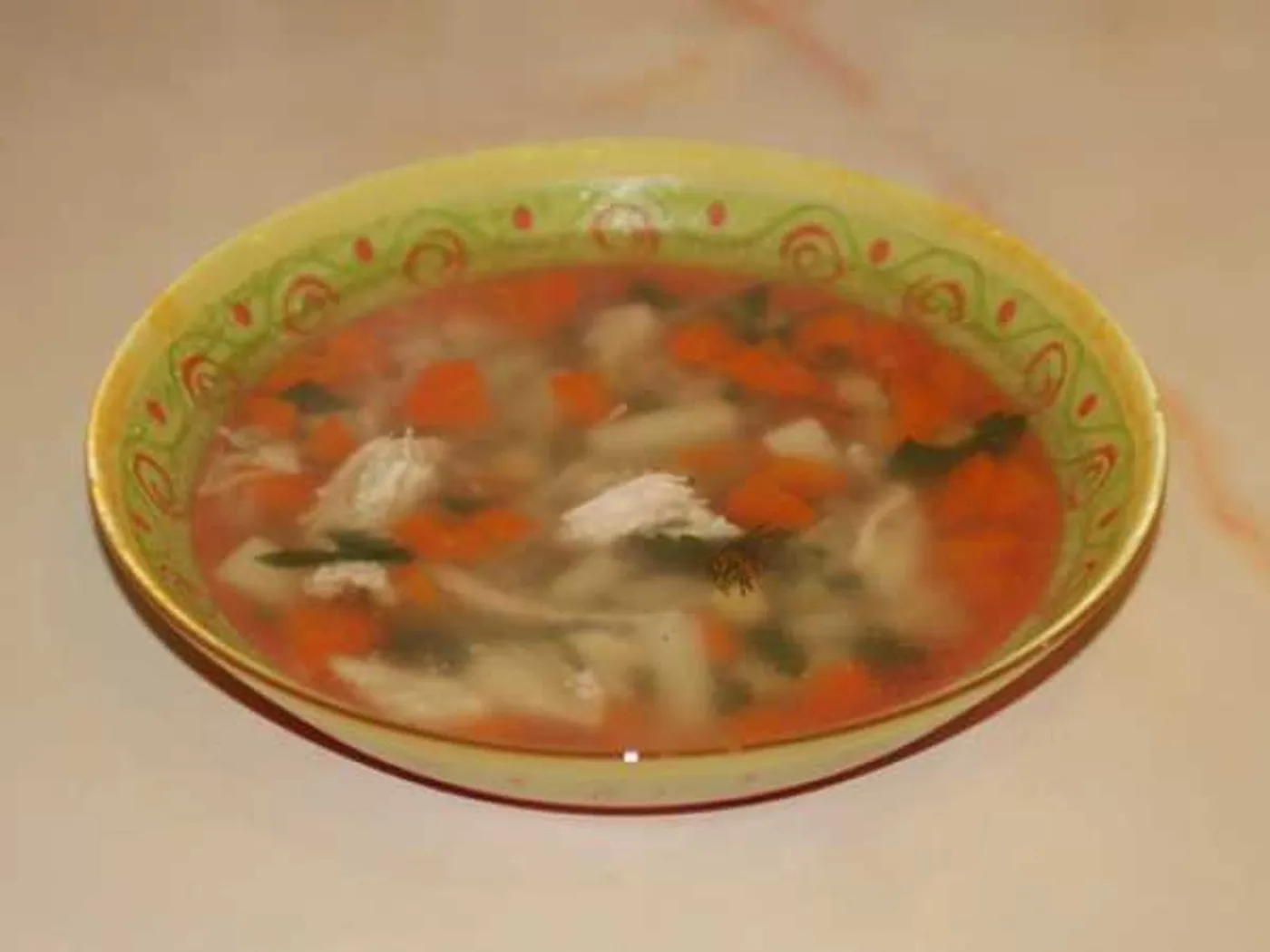 Chicken vermicella soup recipe