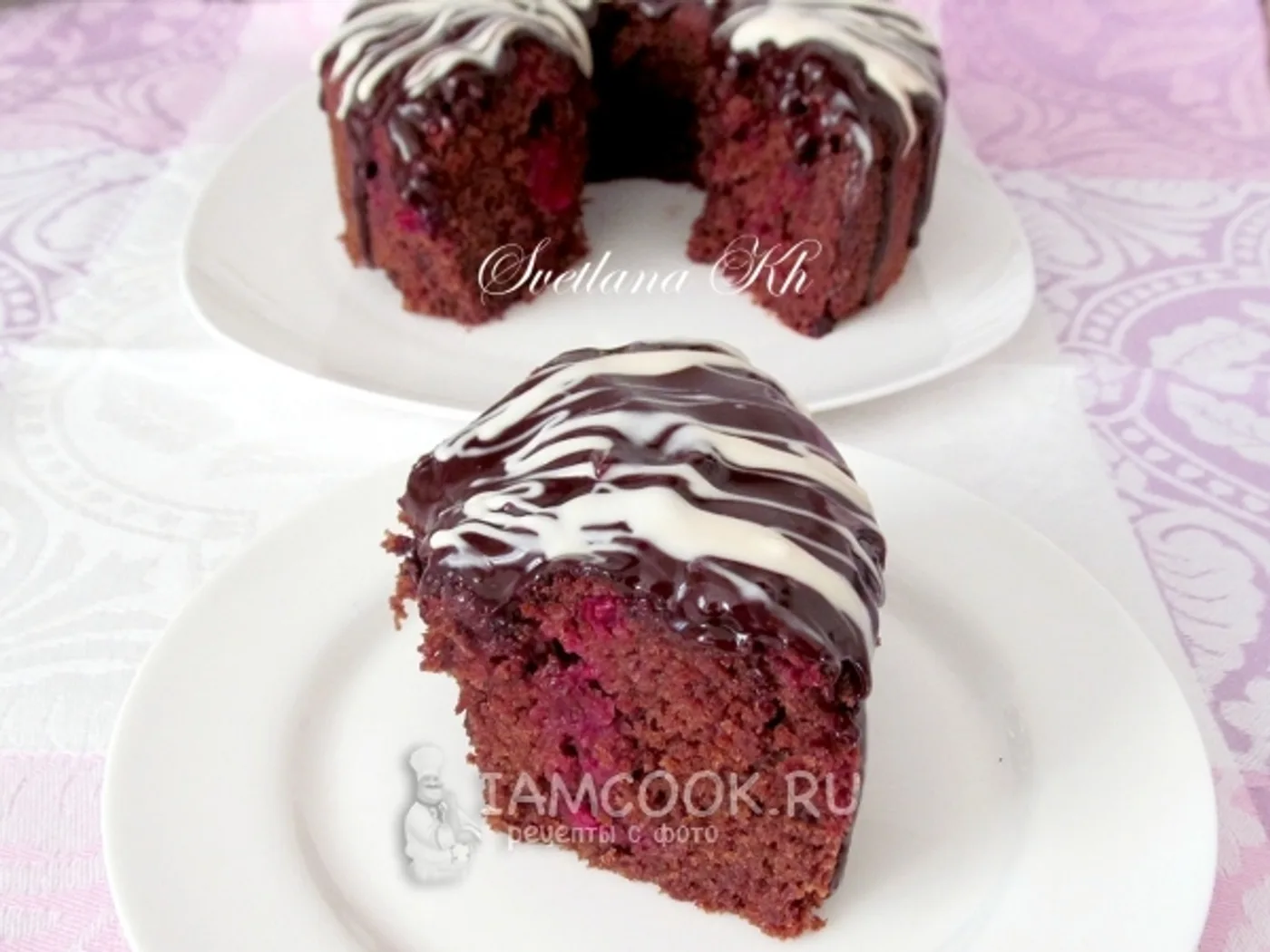 Chocolate cherry muffin recipe