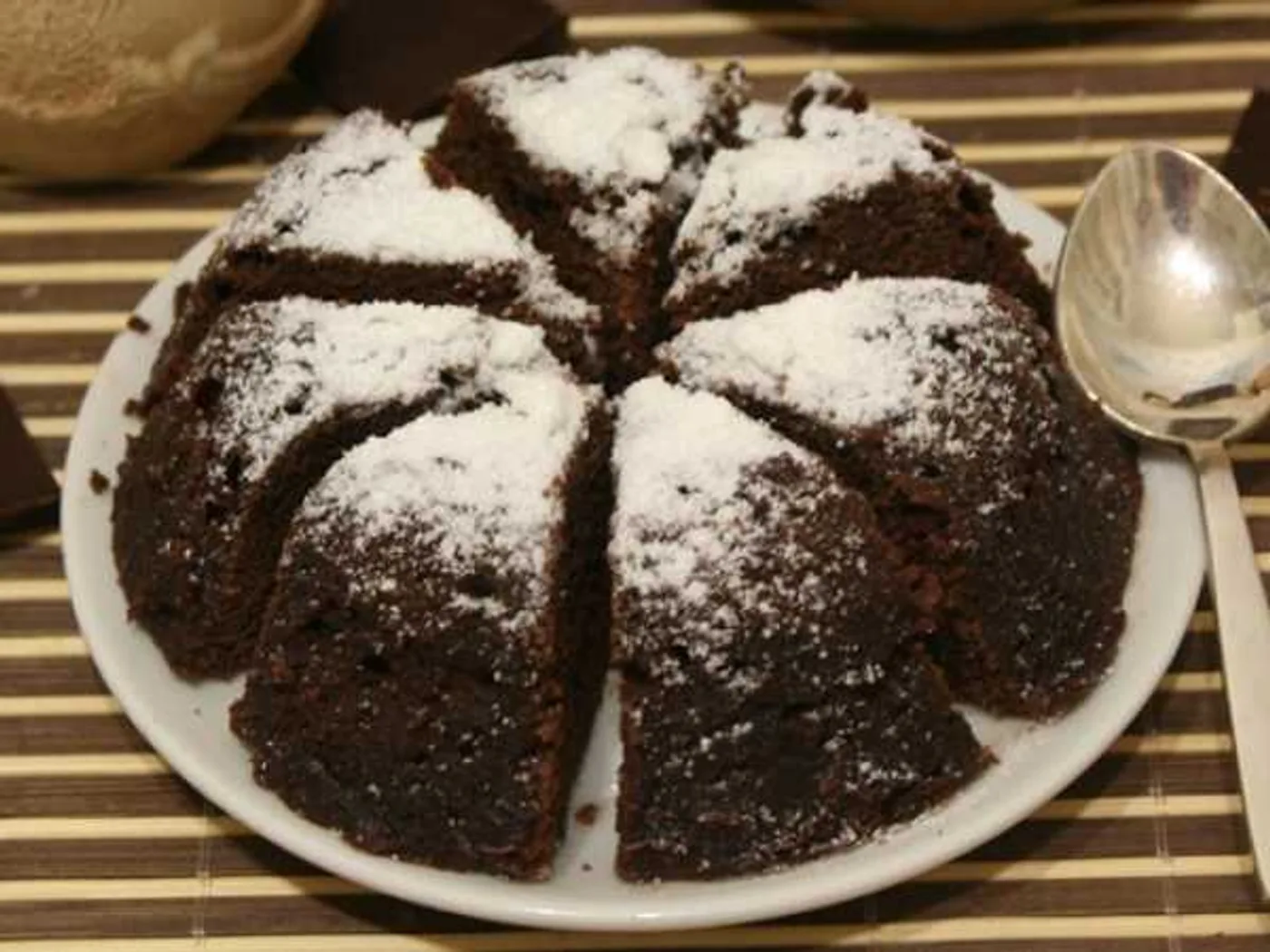 Chocolate muffin in the microwave in 5 minutes recipe
