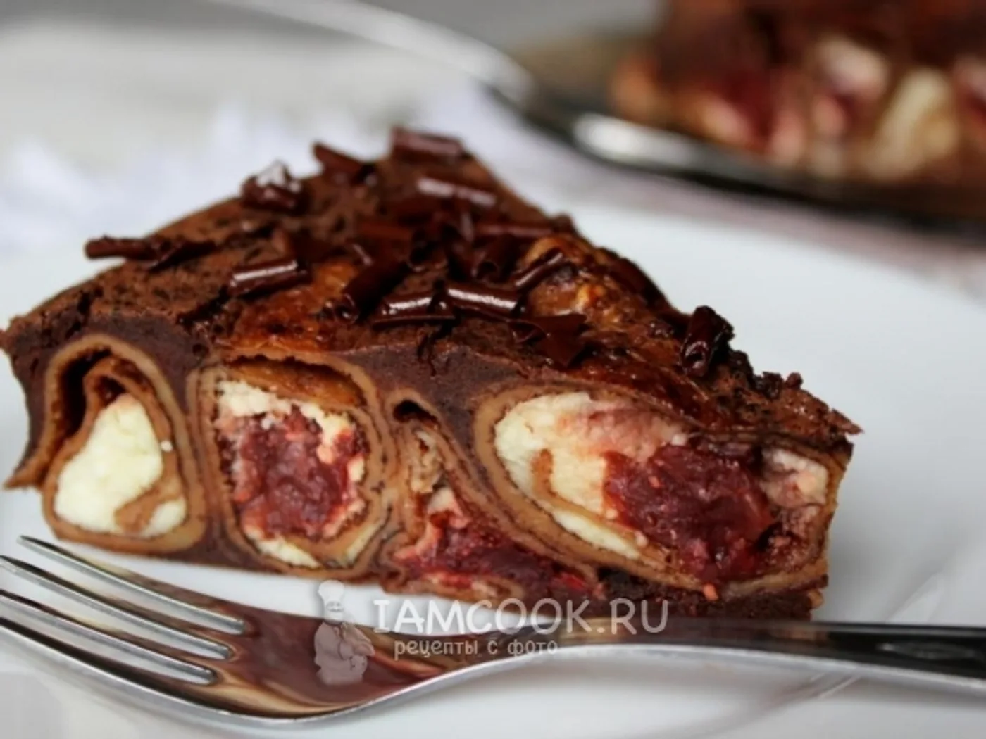 Chocolate pancake cake recipe