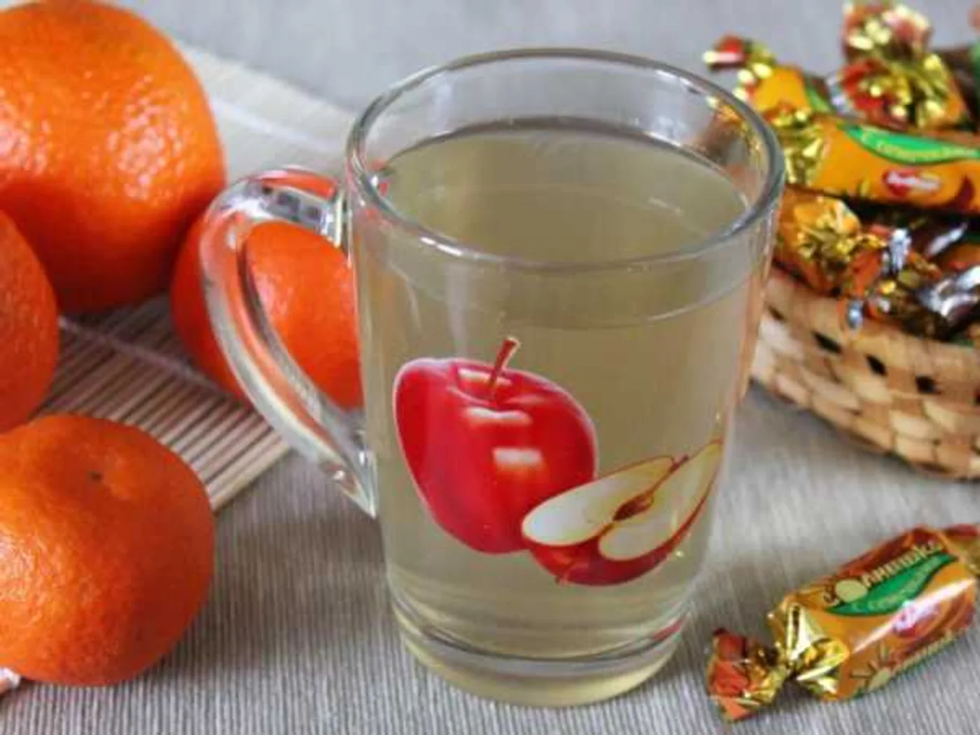 Compote of apples and oranges recipe