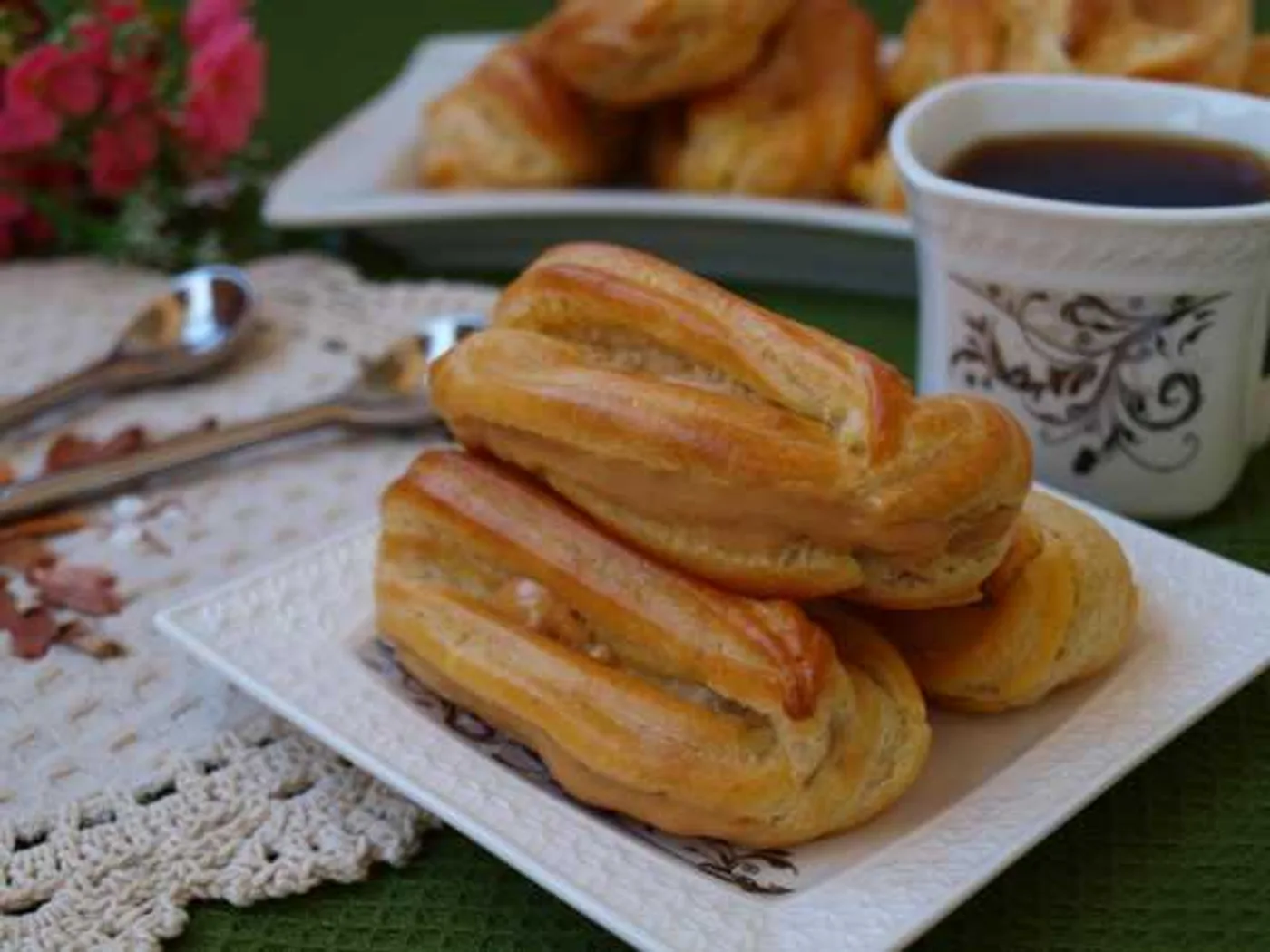 Condensed eclairs recipe