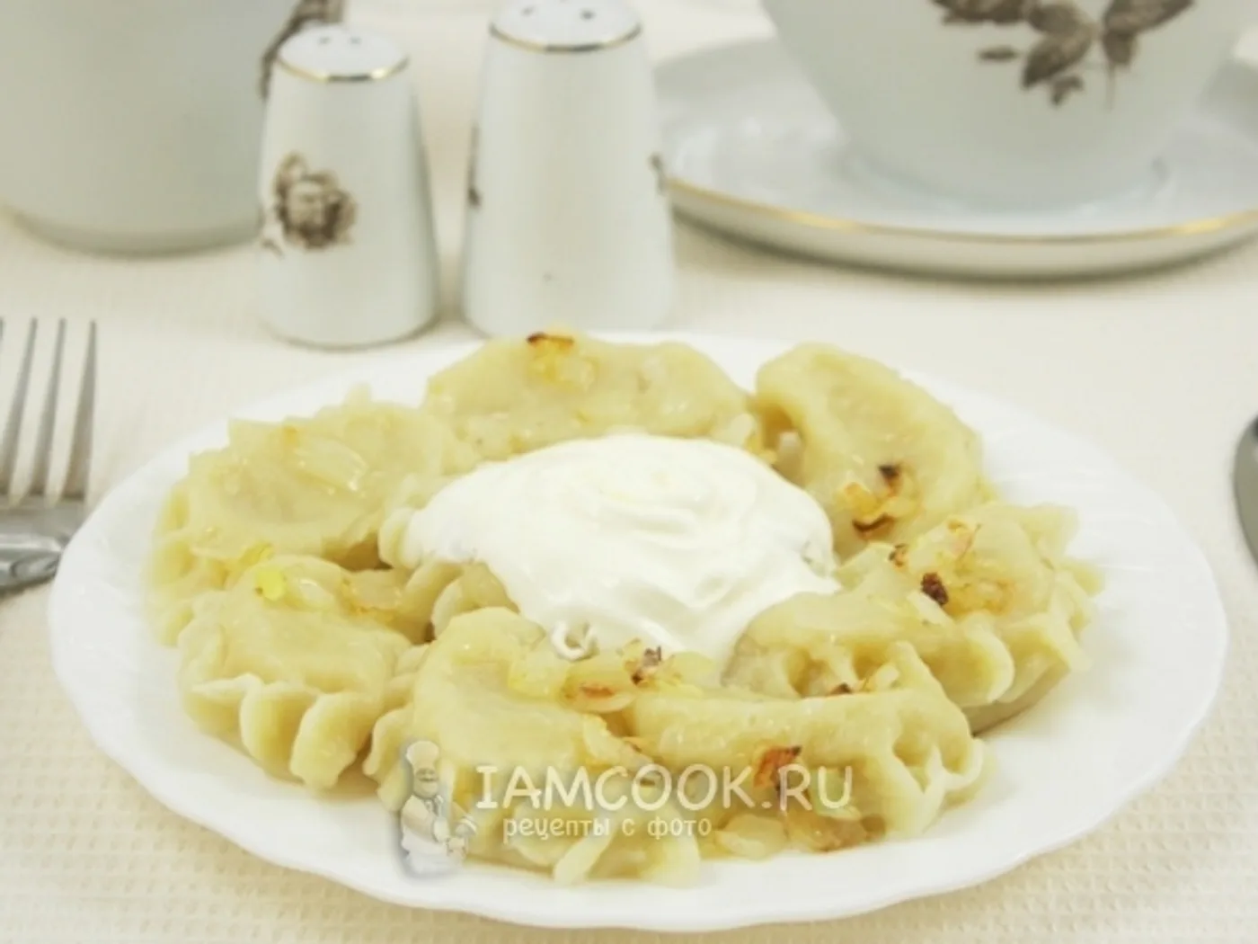 Cookies with potatoes on milk recipe
