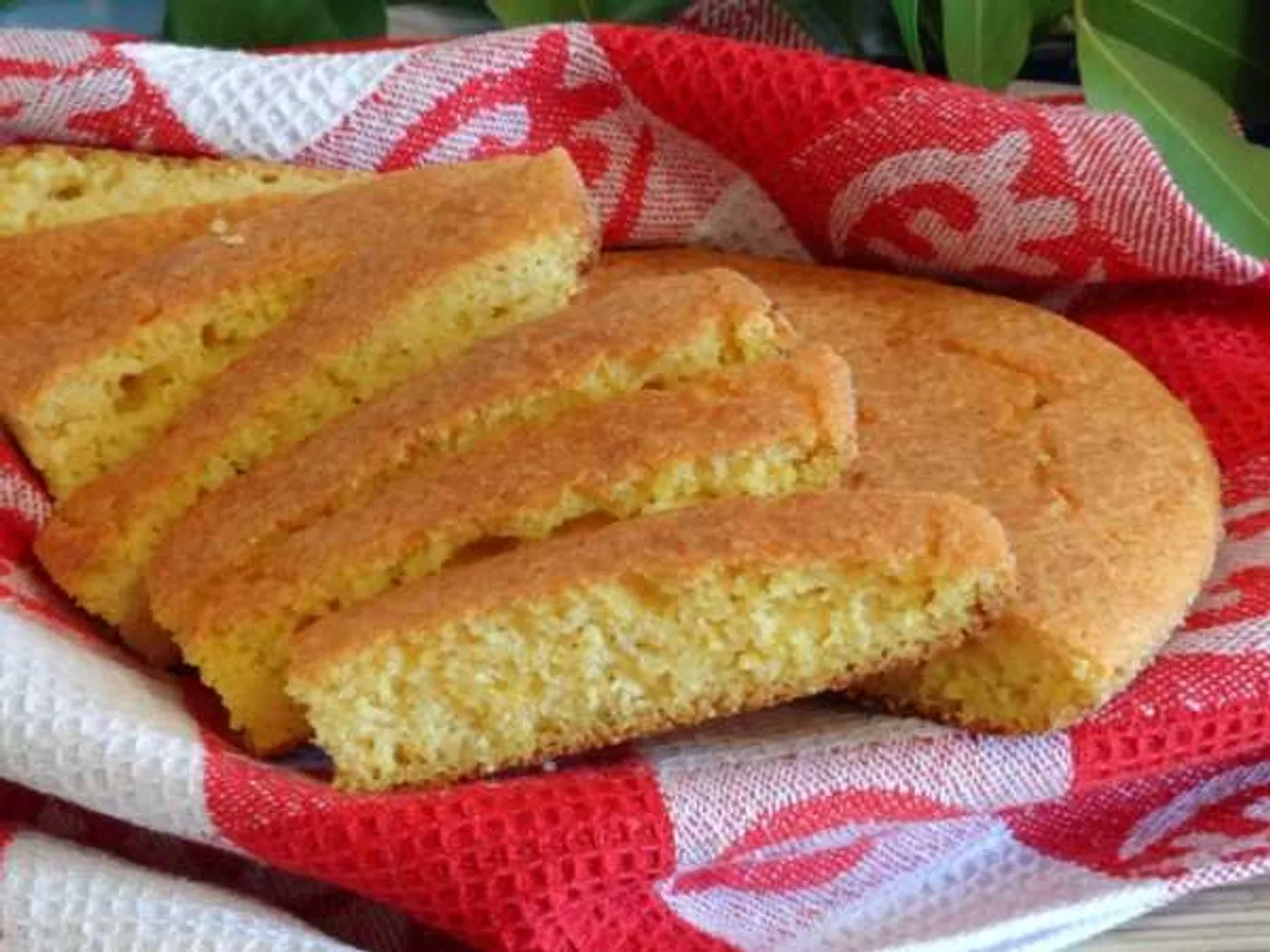 Corn bread on milk recipe