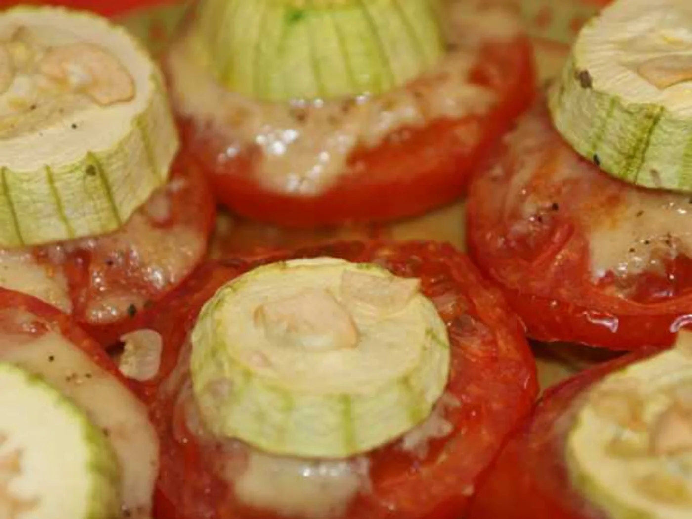 Courgettes baked in the oven recipe